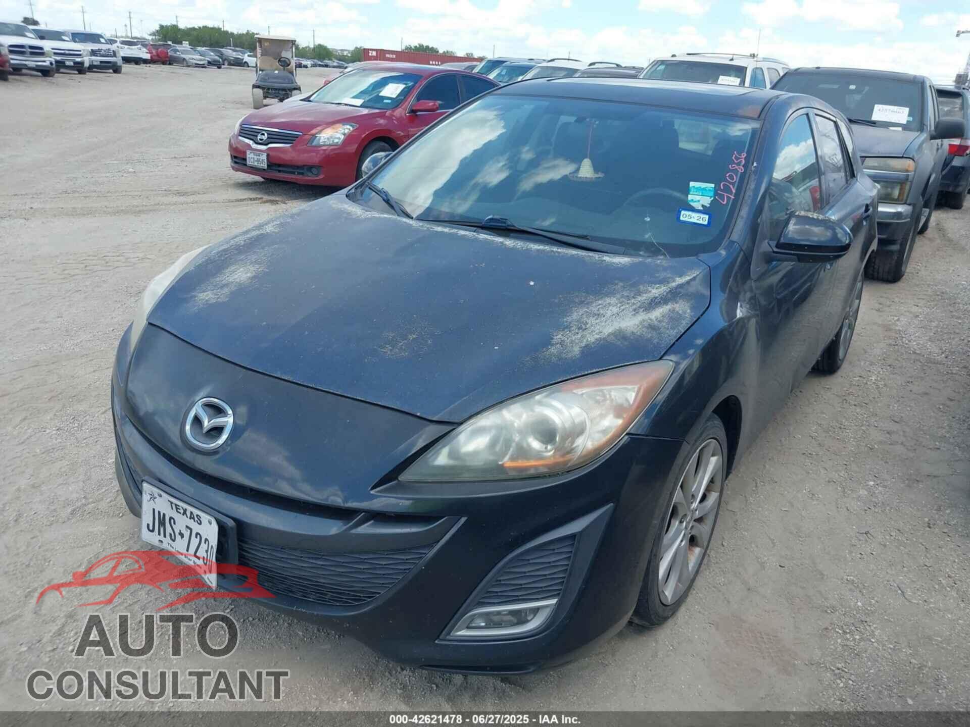 MAZDA MAZDA3 2011 - JM1BL1K54B1420856