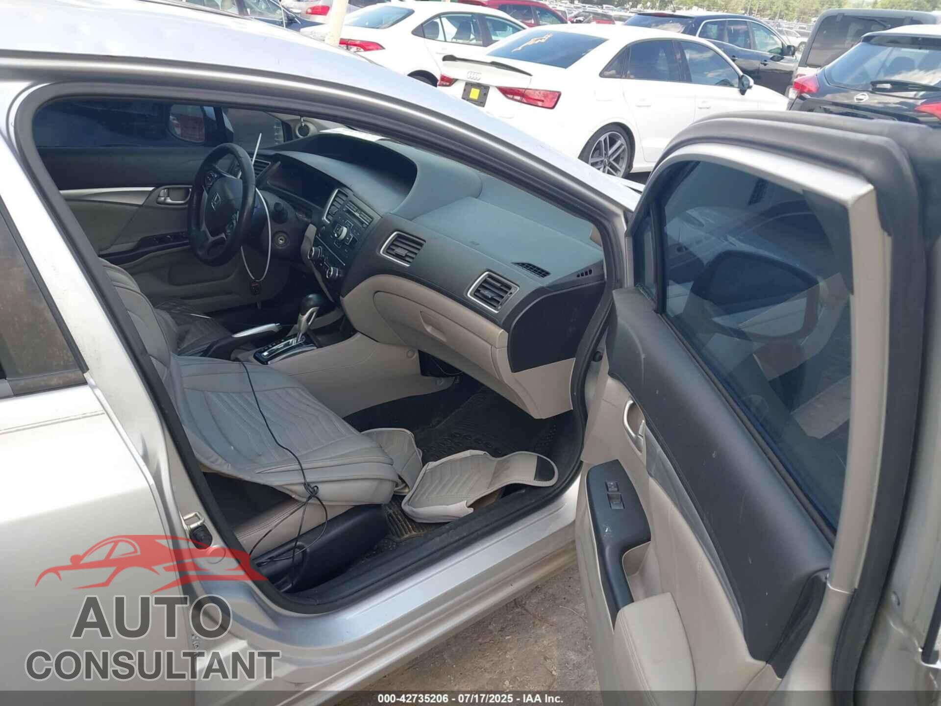 HONDA CIVIC 2013 - 19XFB2F94DE089803