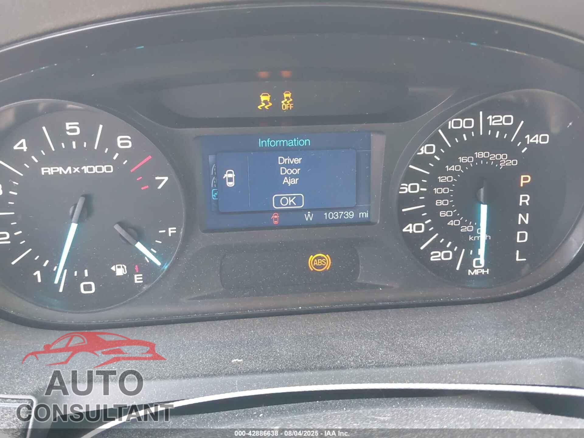 FORD EDGE 2011 - 2FMDK3GC2BBA80749