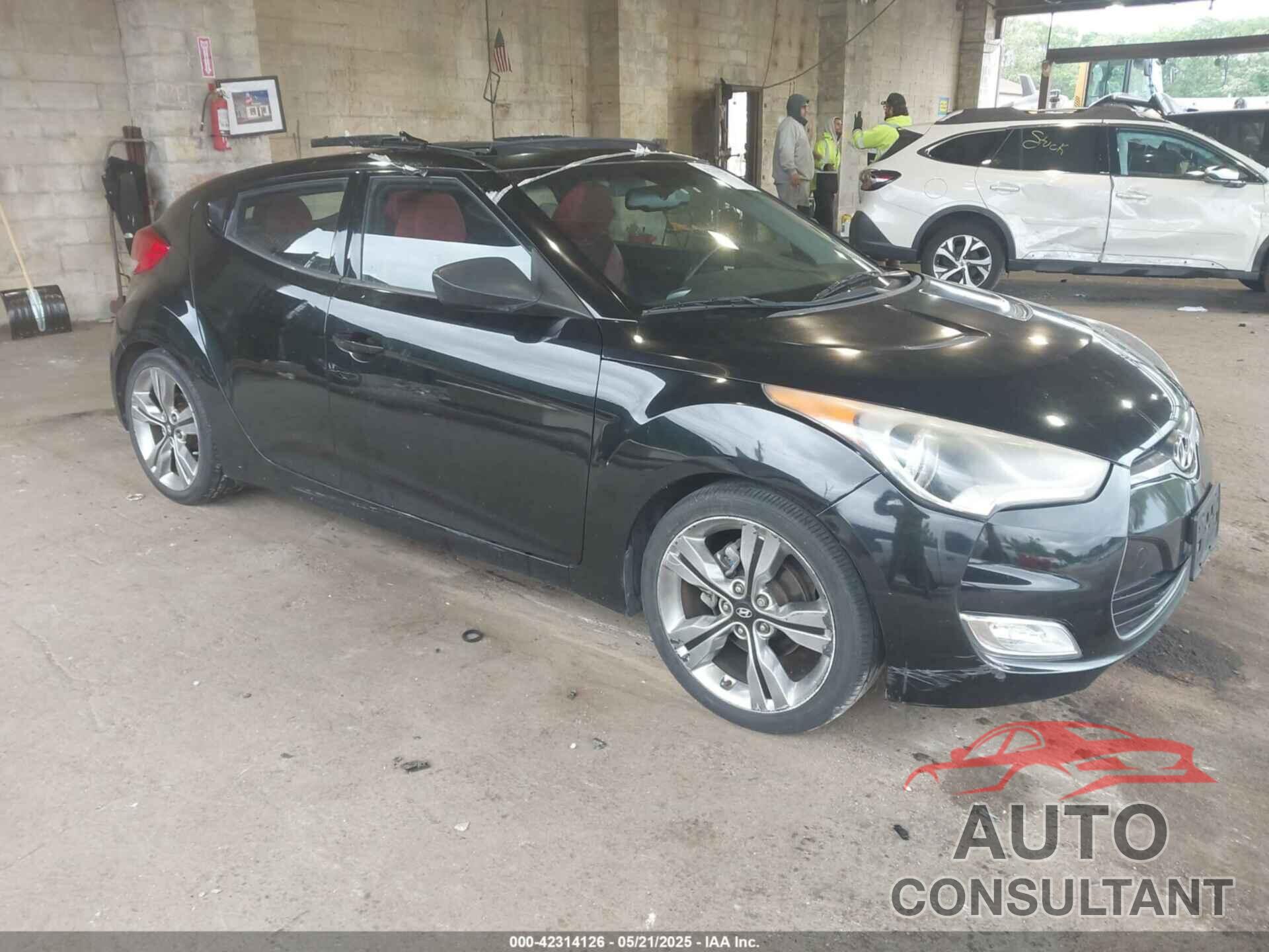 HYUNDAI VELOSTER 2012 - KMHTC6AD8CU023947