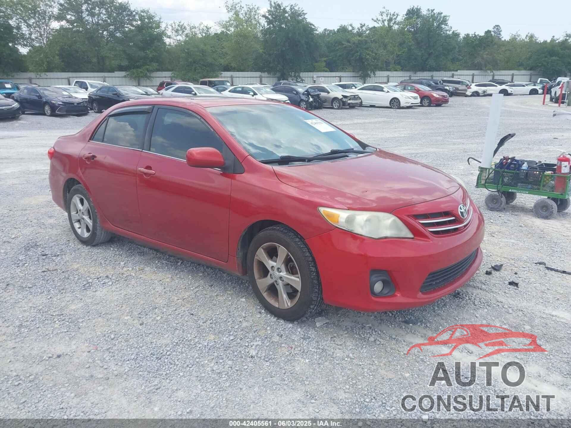 TOYOTA COROLLA 2013 - 5YFBU4EE8DP119614