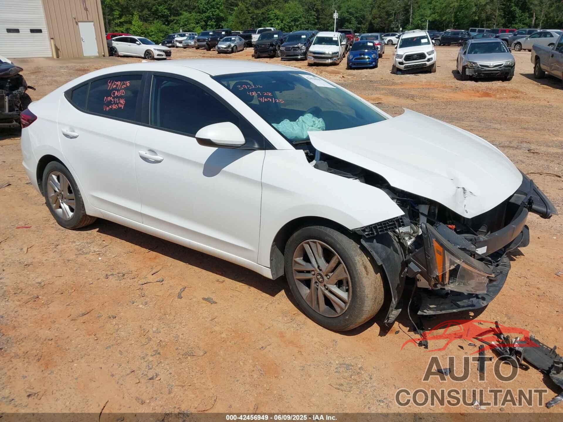 HYUNDAI ELANTRA 2019 - 5NPD84LF1KH425928