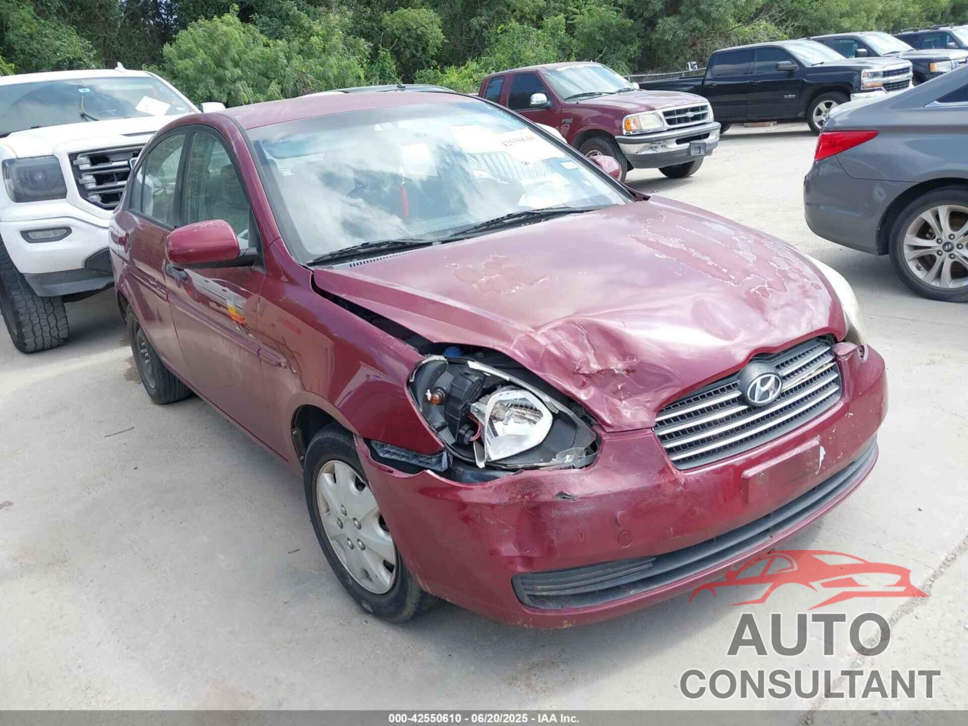 HYUNDAI ACCENT 2010 - KMHCN4AC5AU509070