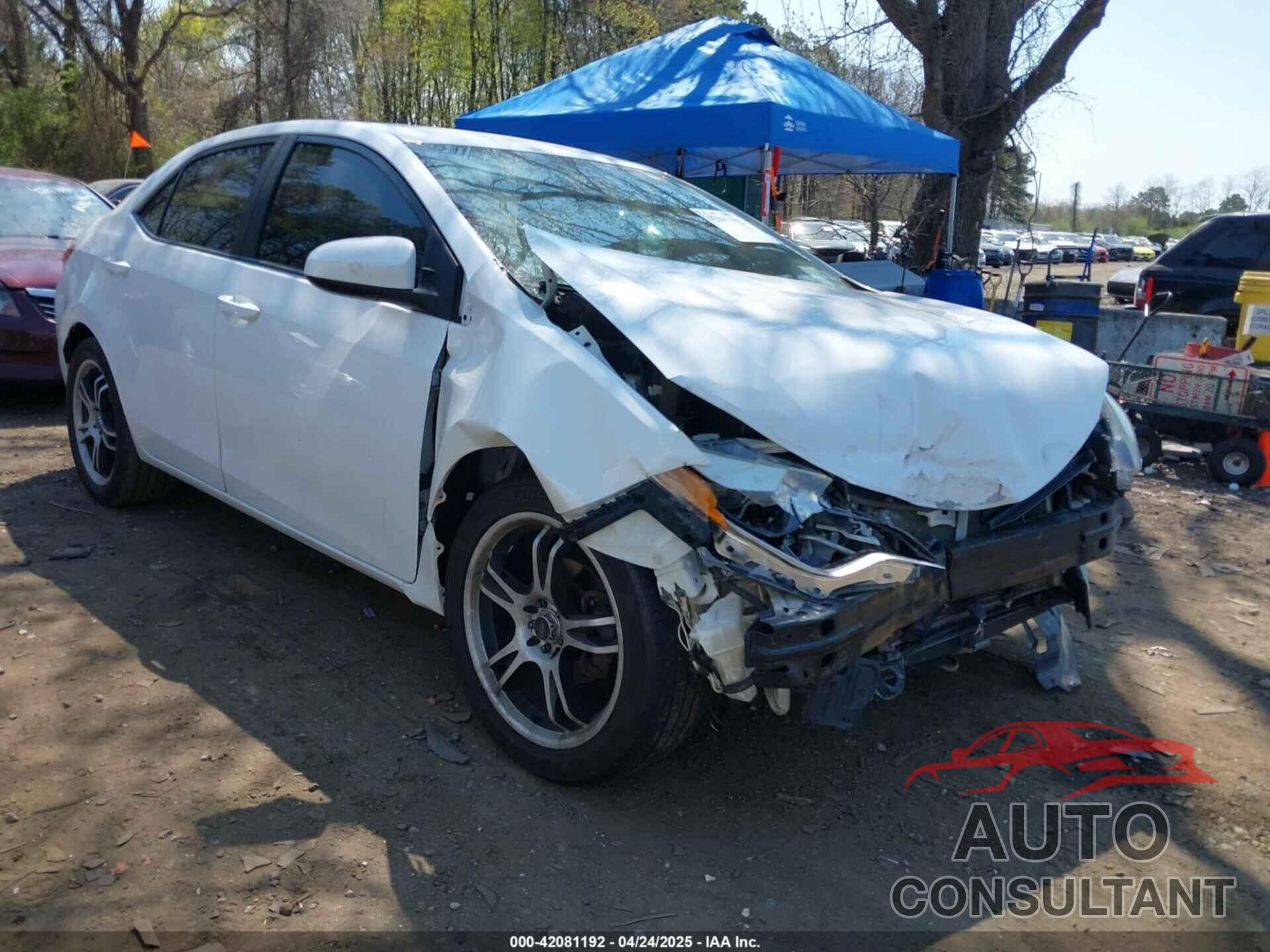 TOYOTA COROLLA 2016 - 2T1BURHE7GC679492