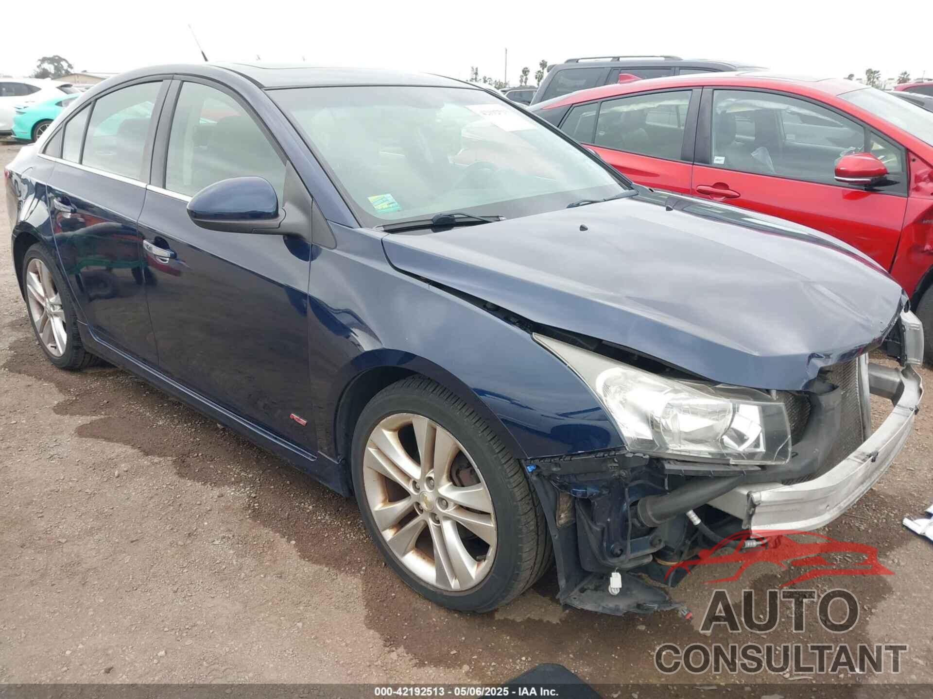 CHEVROLET CRUZE 2011 - 1G1PH5S93B7244342