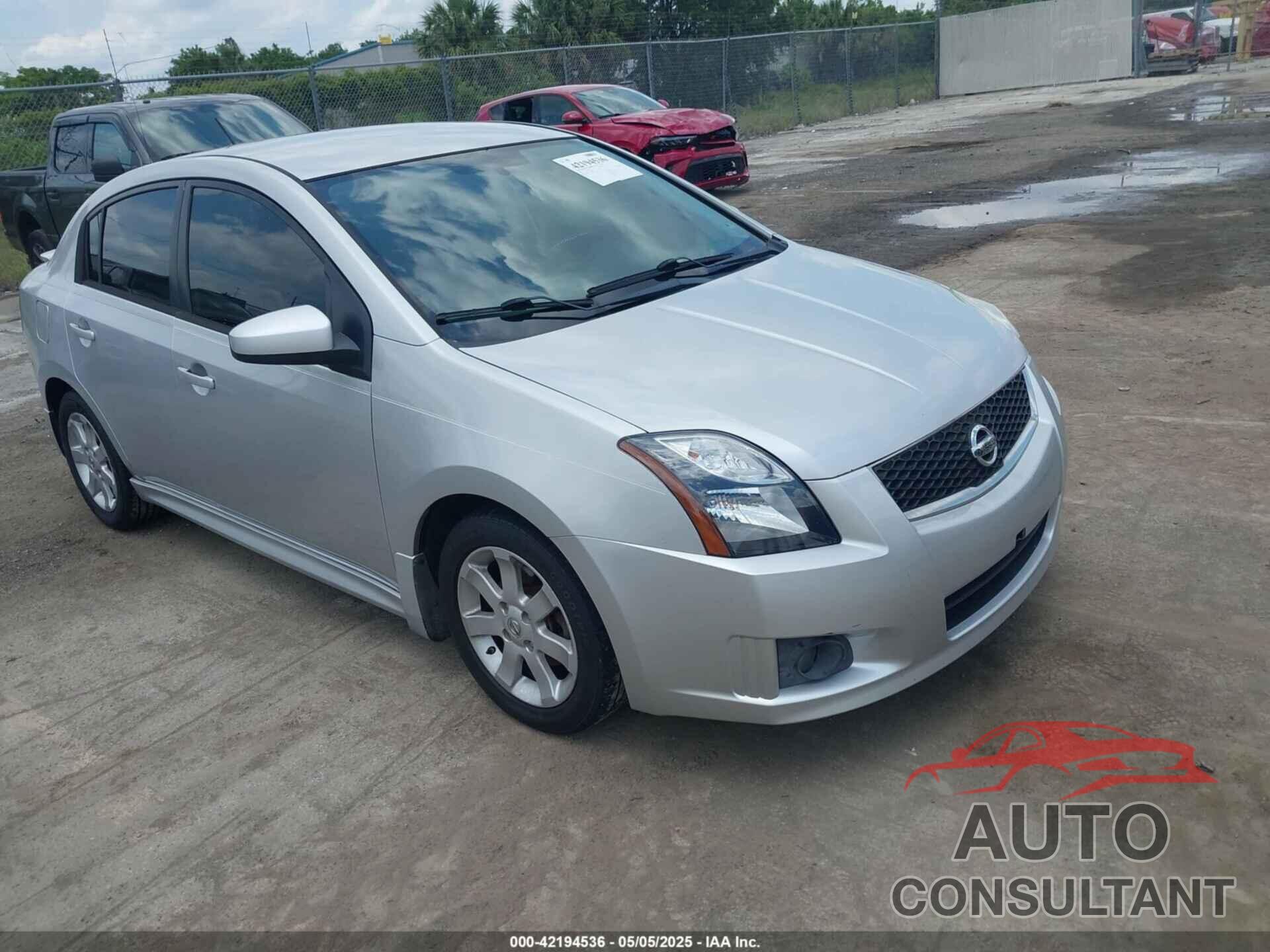 NISSAN SENTRA 2012 - 3N1AB6AP7CL618925