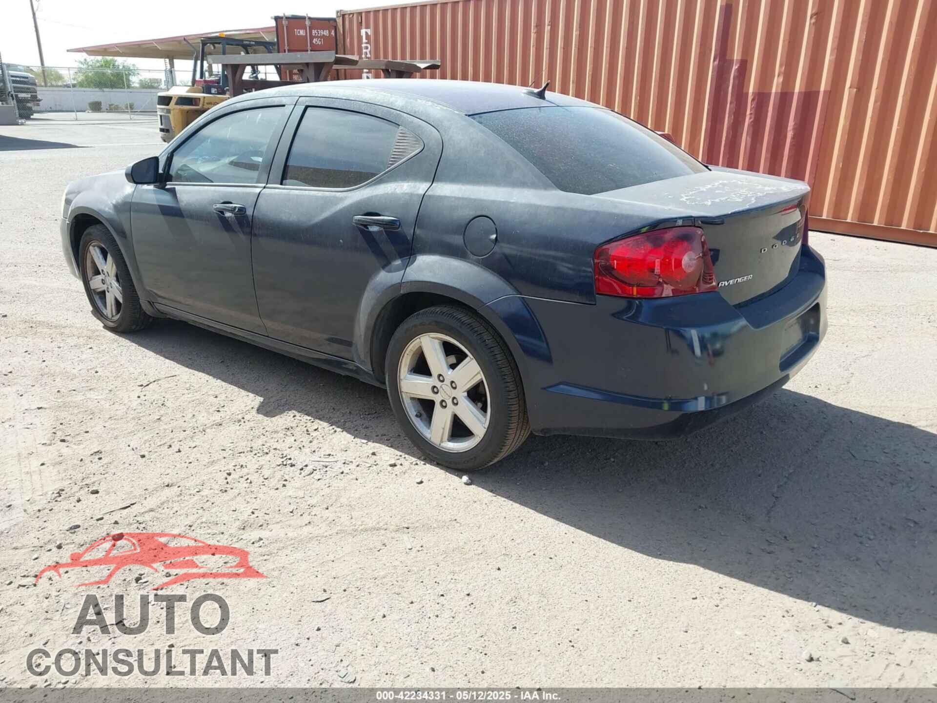 DODGE AVENGER 2013 - 1C3CDZAB8DN643232
