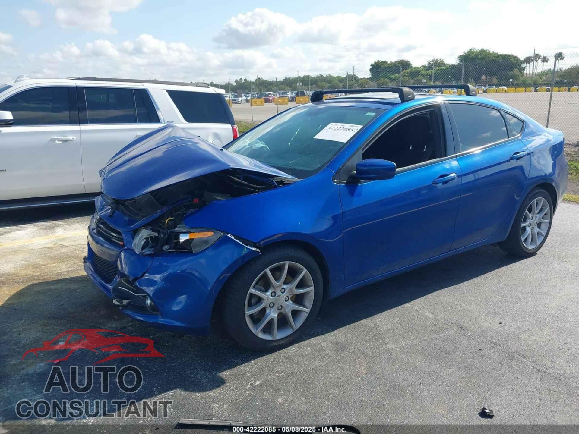 DODGE DART 2013 - 1C3CDFBA2DD333684