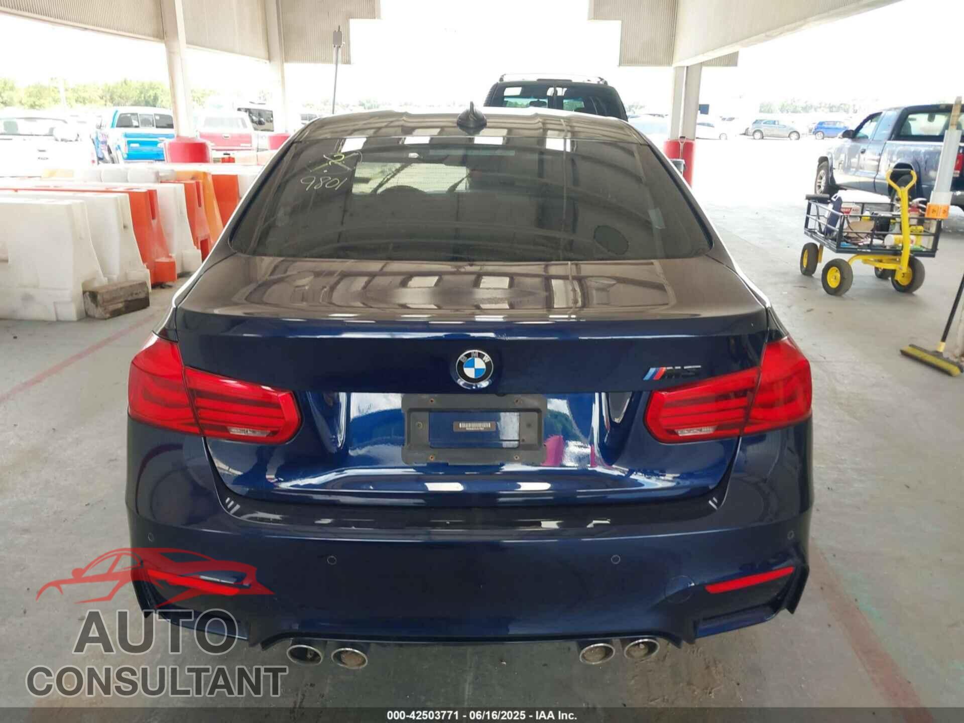 BMW M3 2018 - WBS8M9C55J5J79801