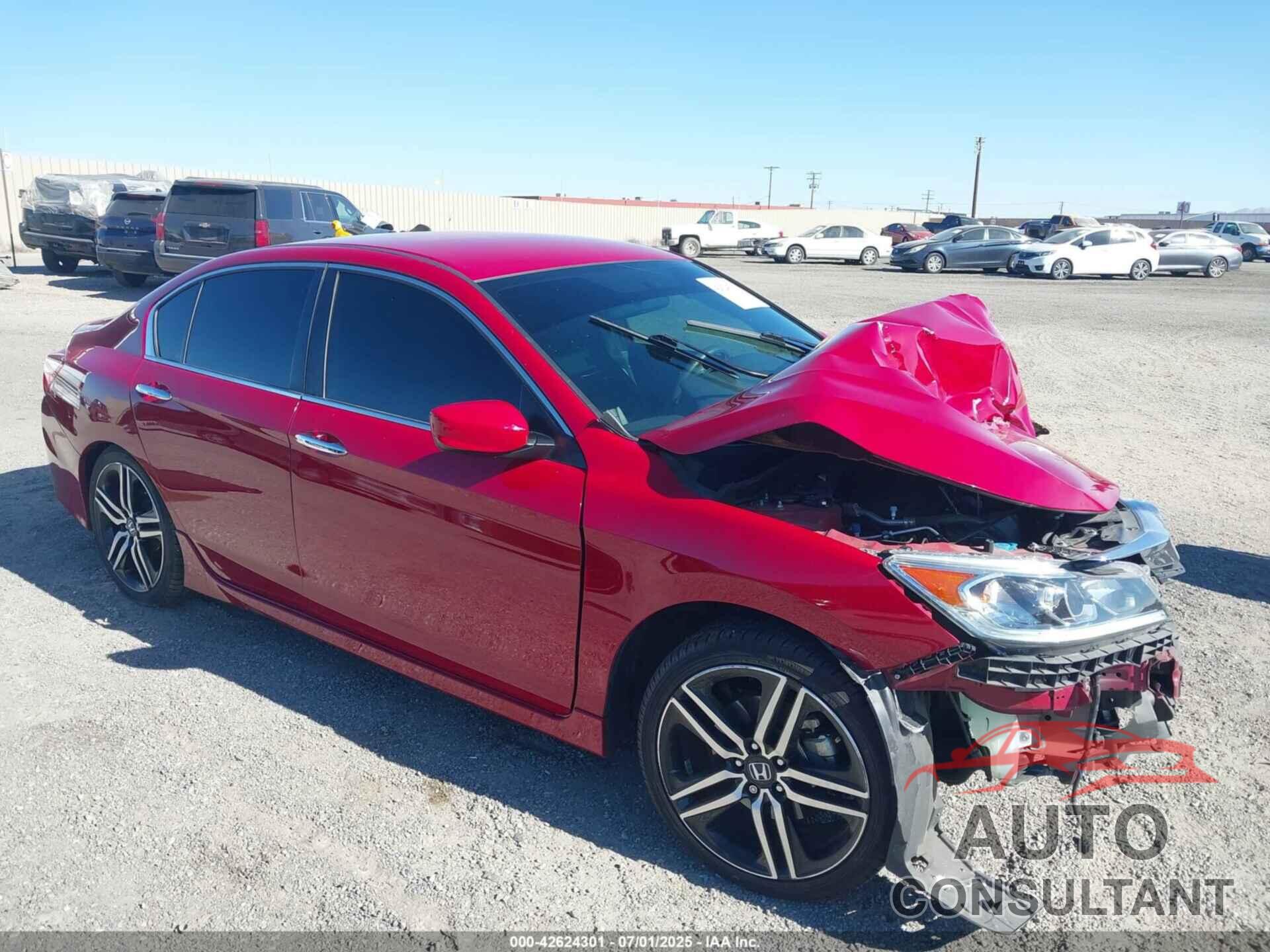 HONDA ACCORD 2017 - 1HGCR2F11HA257612