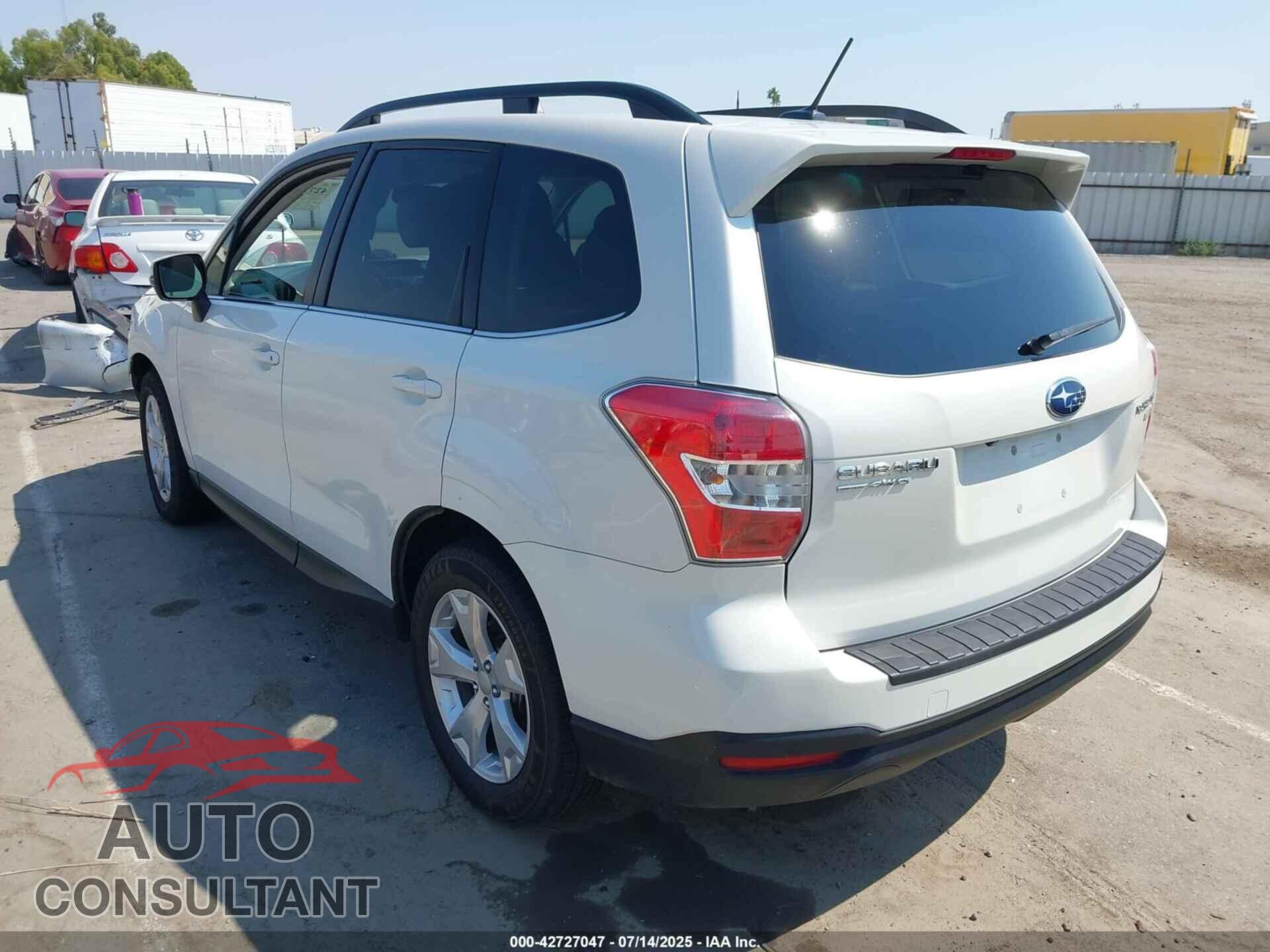 SUBARU FORESTER 2014 - JF2SJAPC7EH549605