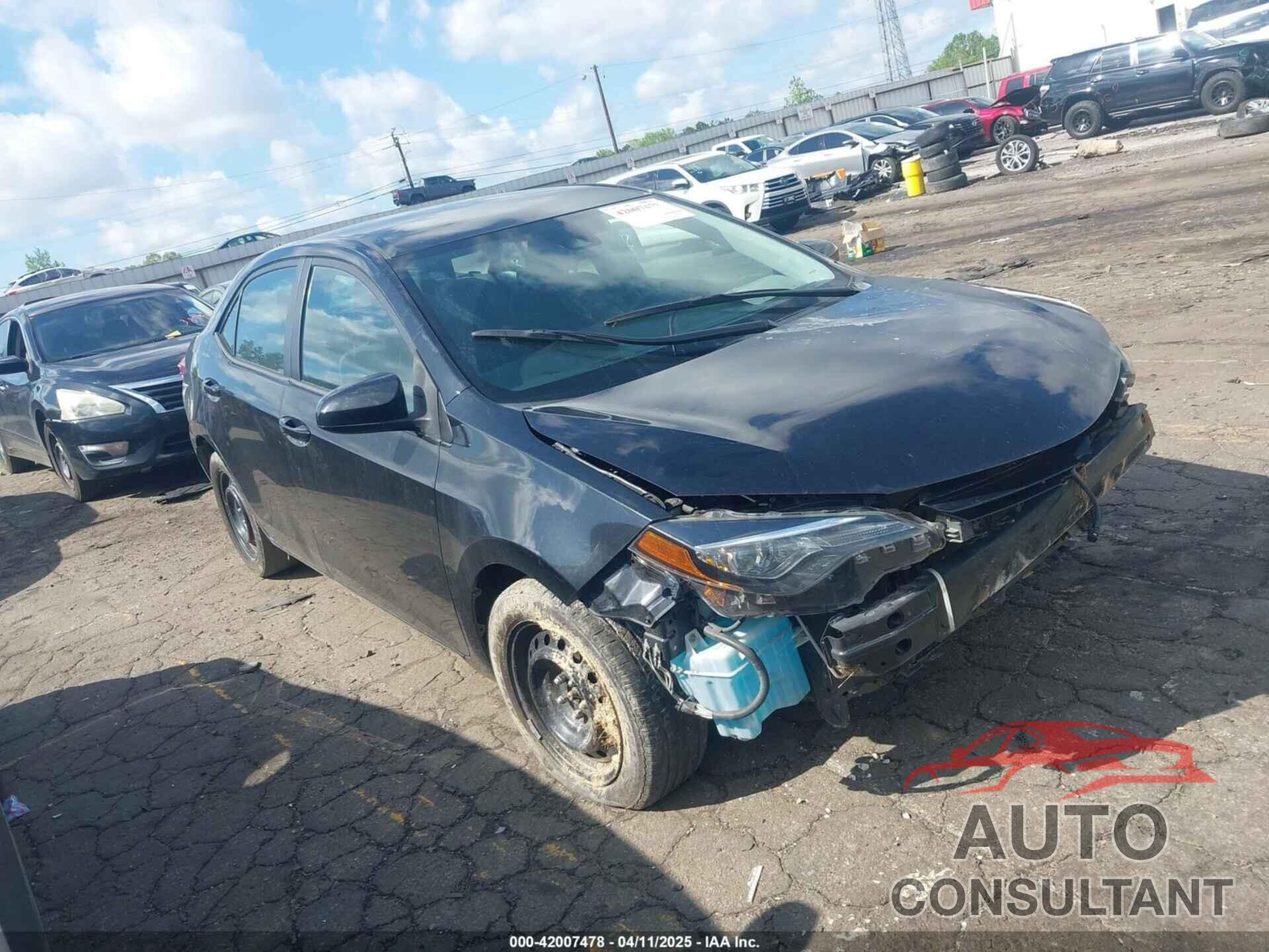 TOYOTA COROLLA 2019 - 2T1BURHEXKC219252