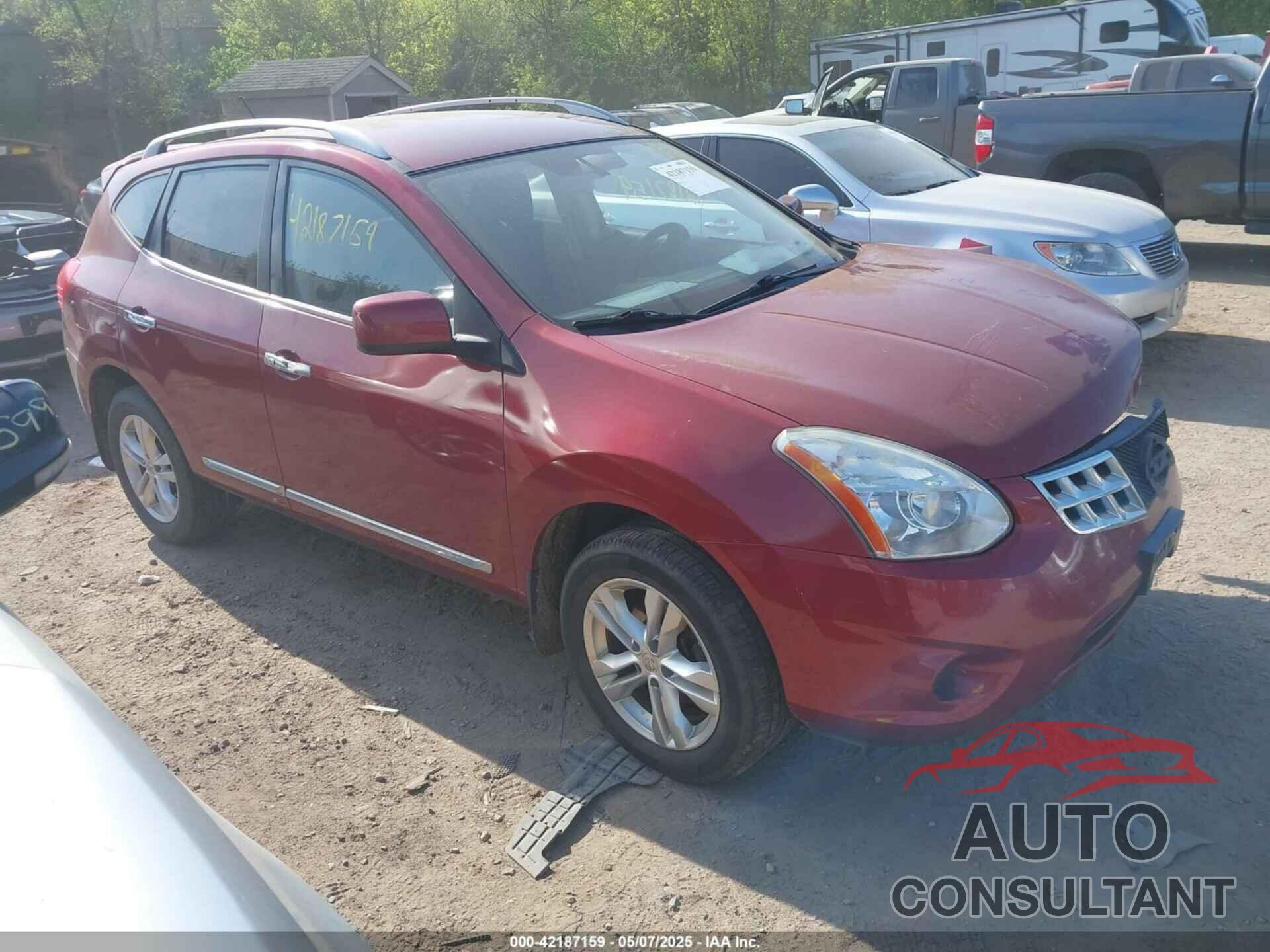NISSAN ROGUE 2013 - JN8AS5MV2DW639294
