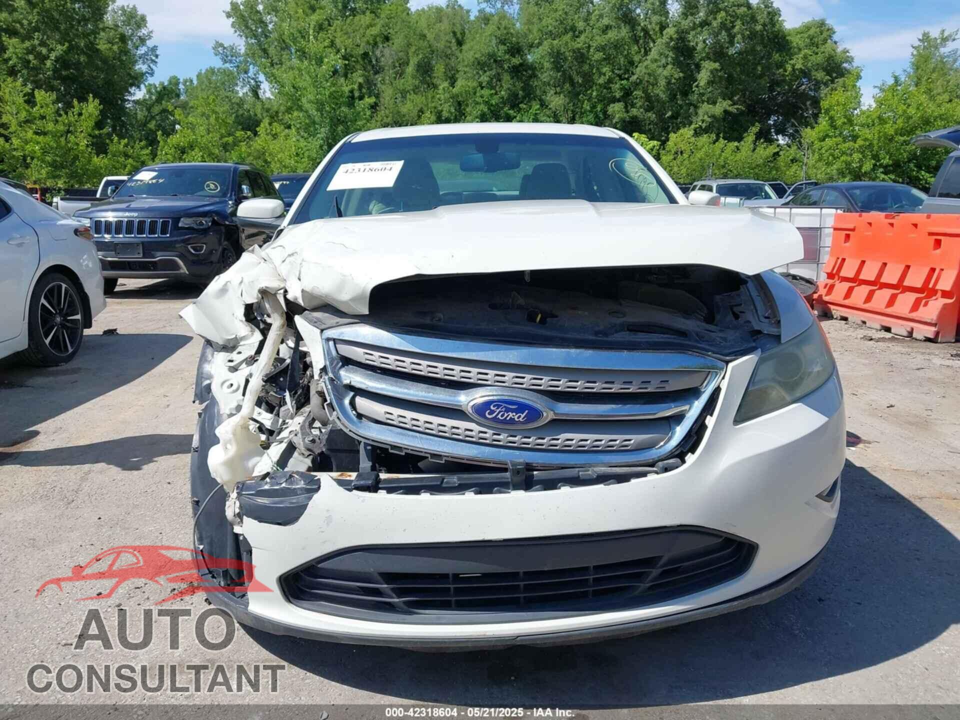 FORD TAURUS 2012 - 1FAHP2EW0CG130837