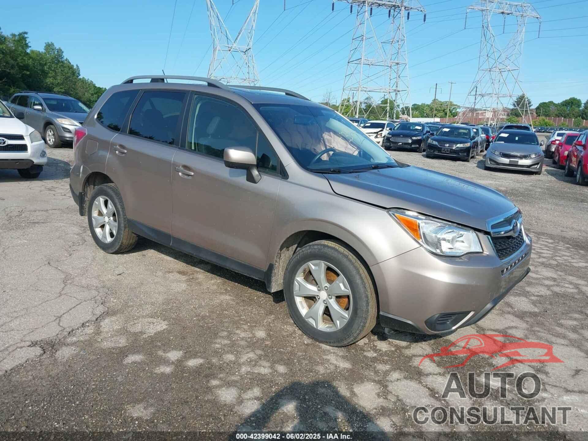 SUBARU FORESTER 2015 - JF2SJADC3FH404812