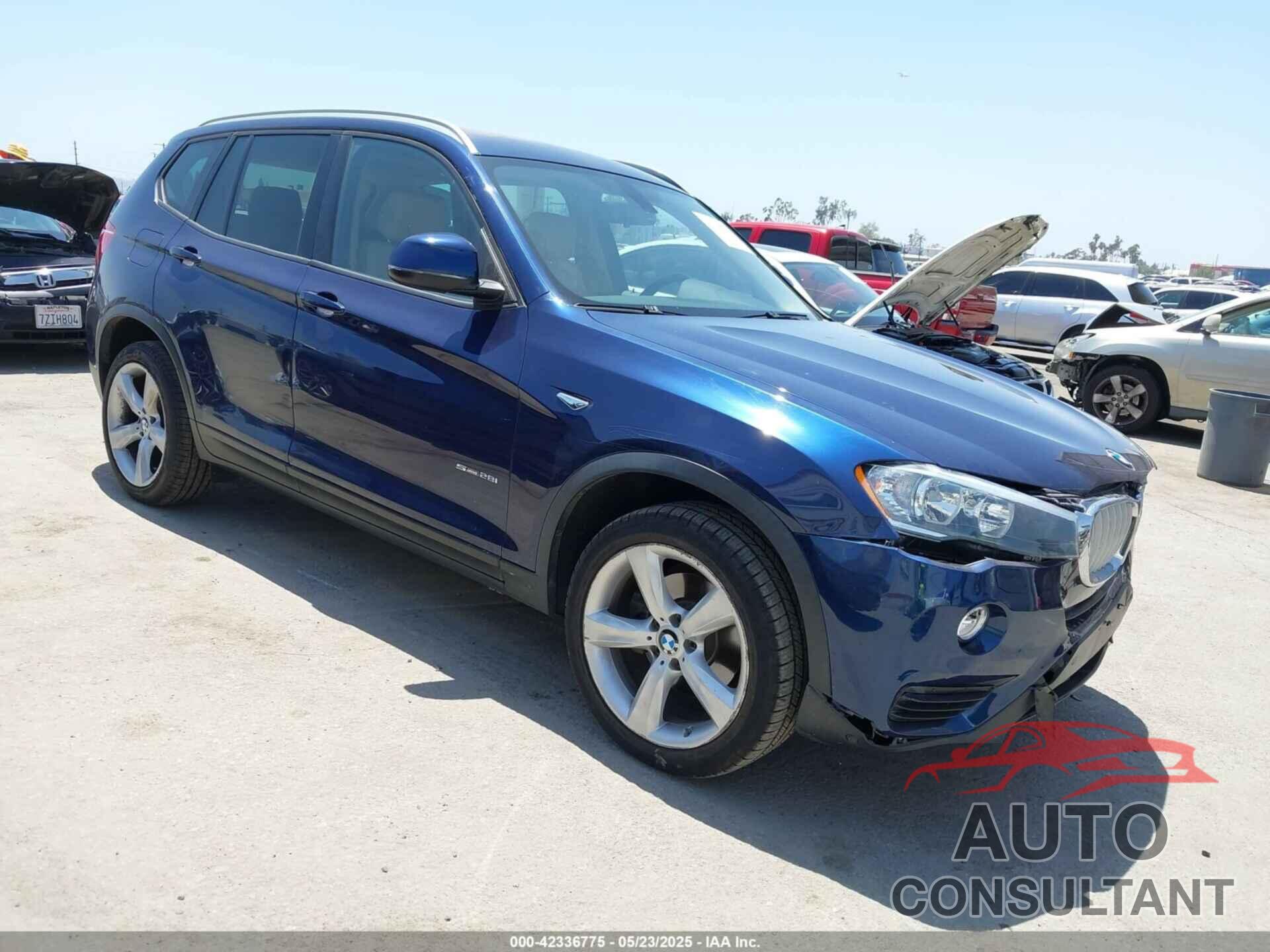 BMW X3 2017 - 5UXWZ7C35H0X41818