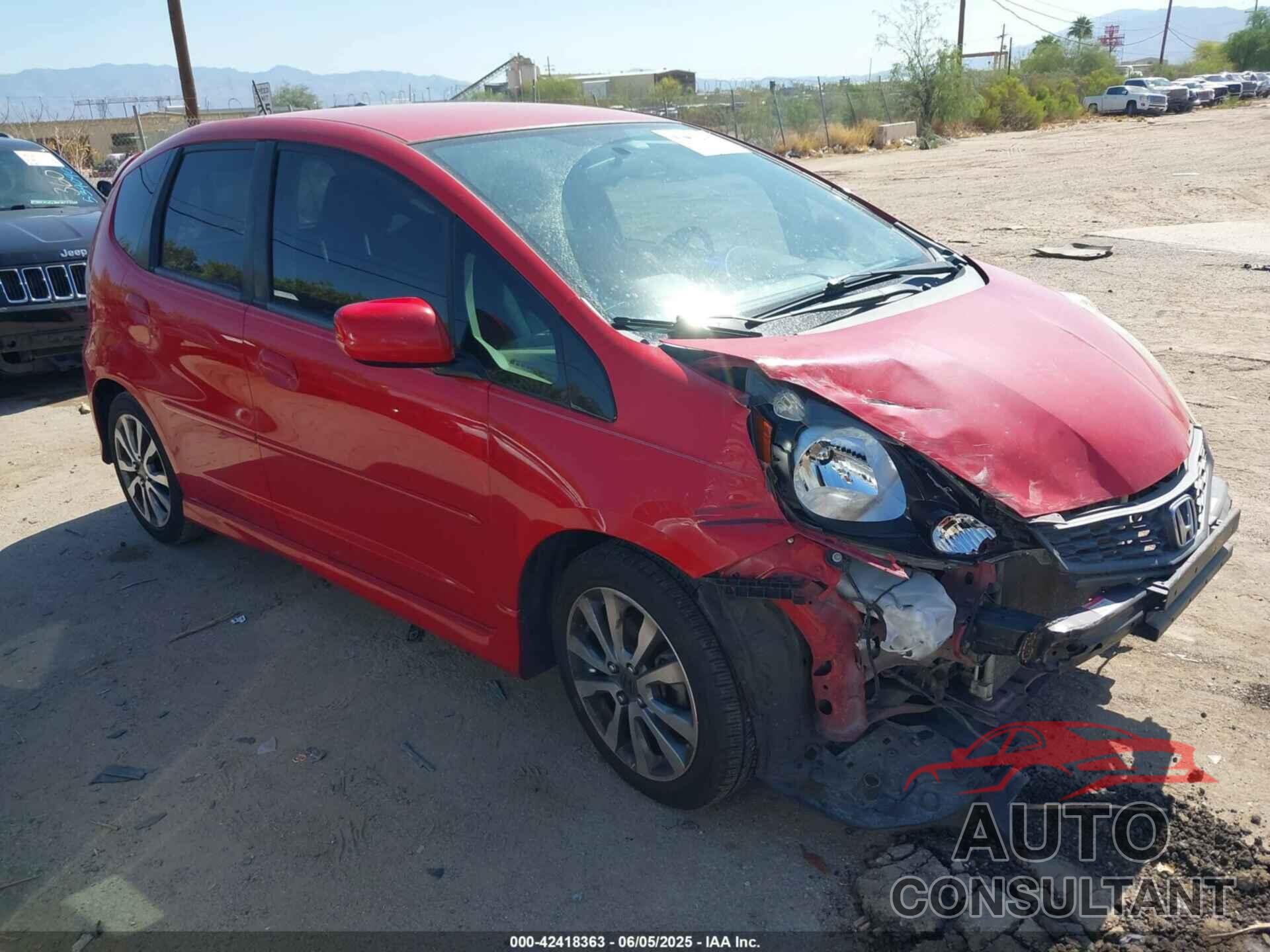 HONDA FIT 2012 - JHMGE8H55CC007042
