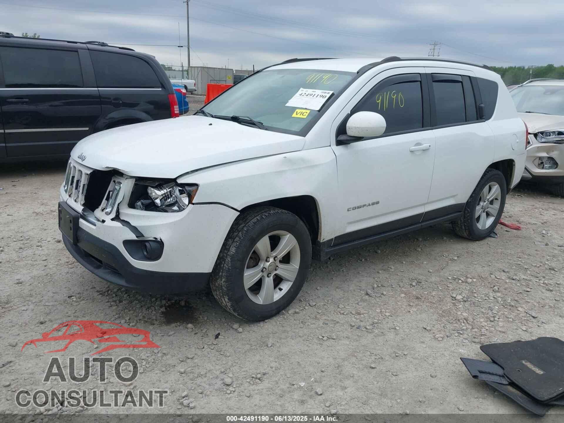 JEEP COMPASS 2017 - 1C4NJDEB8HD191305