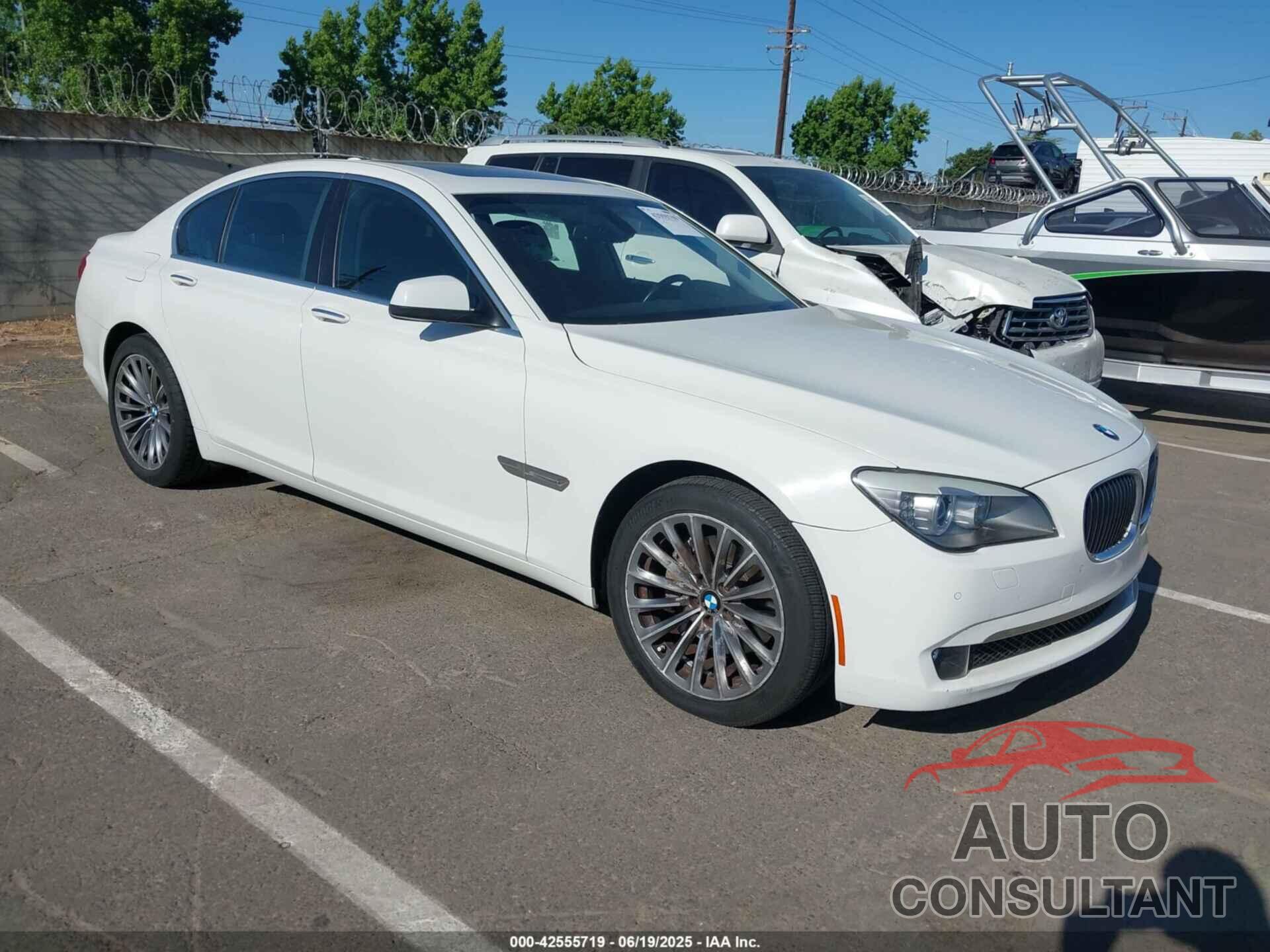 BMW 740I 2012 - WBAKA4C51CDS99206