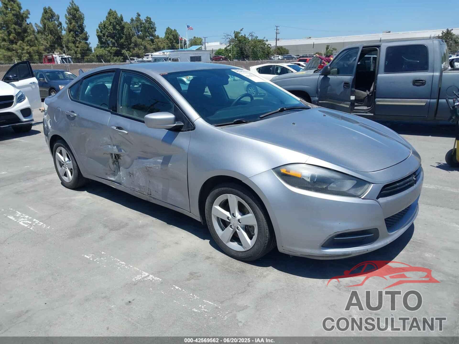 DODGE DART 2016 - 1C3CDFBA0GD629517