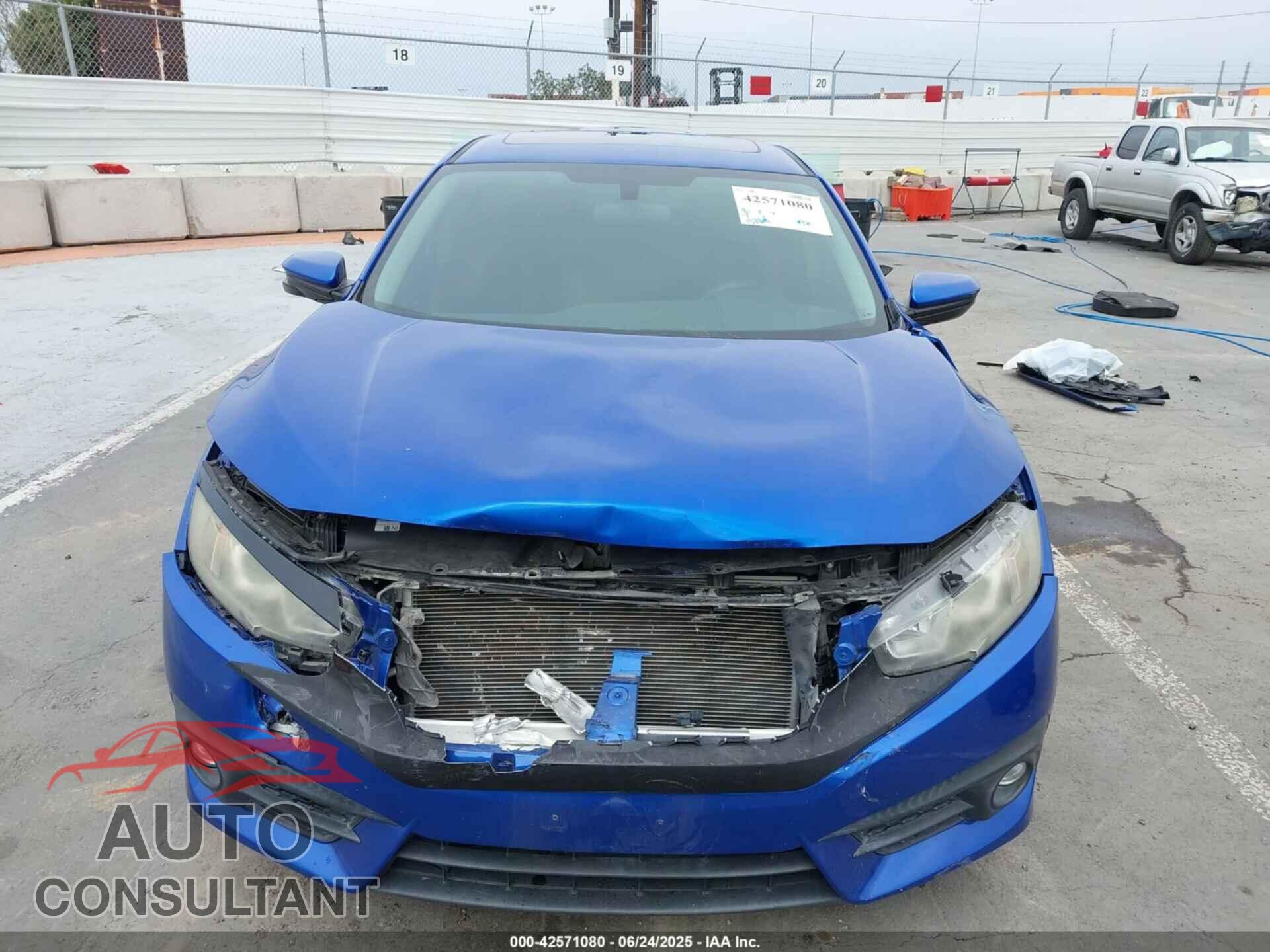 HONDA CIVIC 2017 - 2HGFC1F37HH641468
