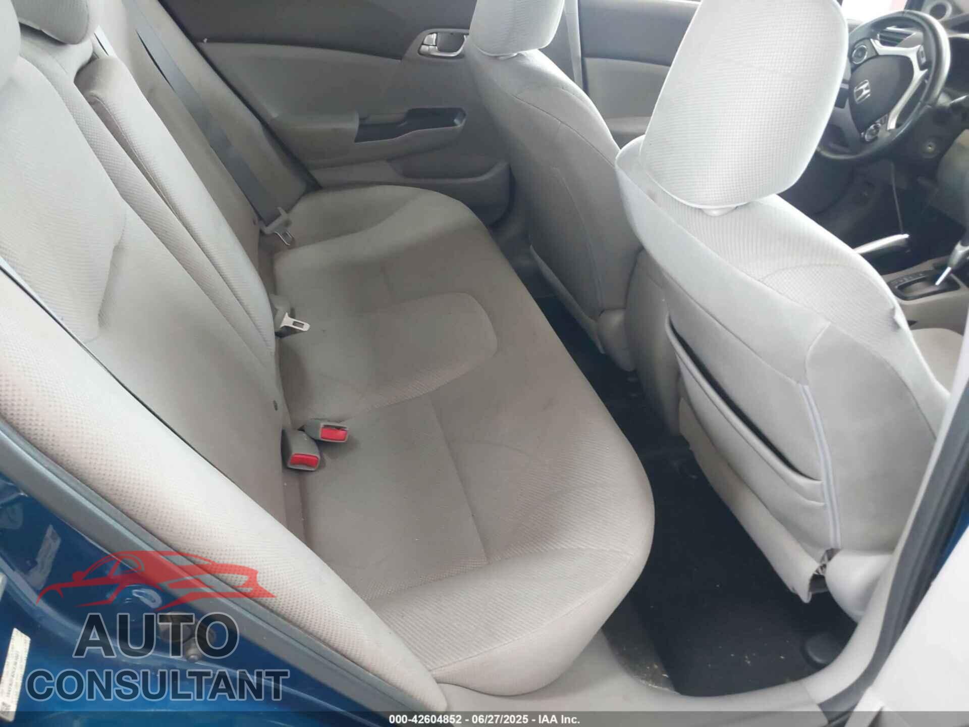 HONDA CIVIC 2012 - 19XFB2F82CE361027
