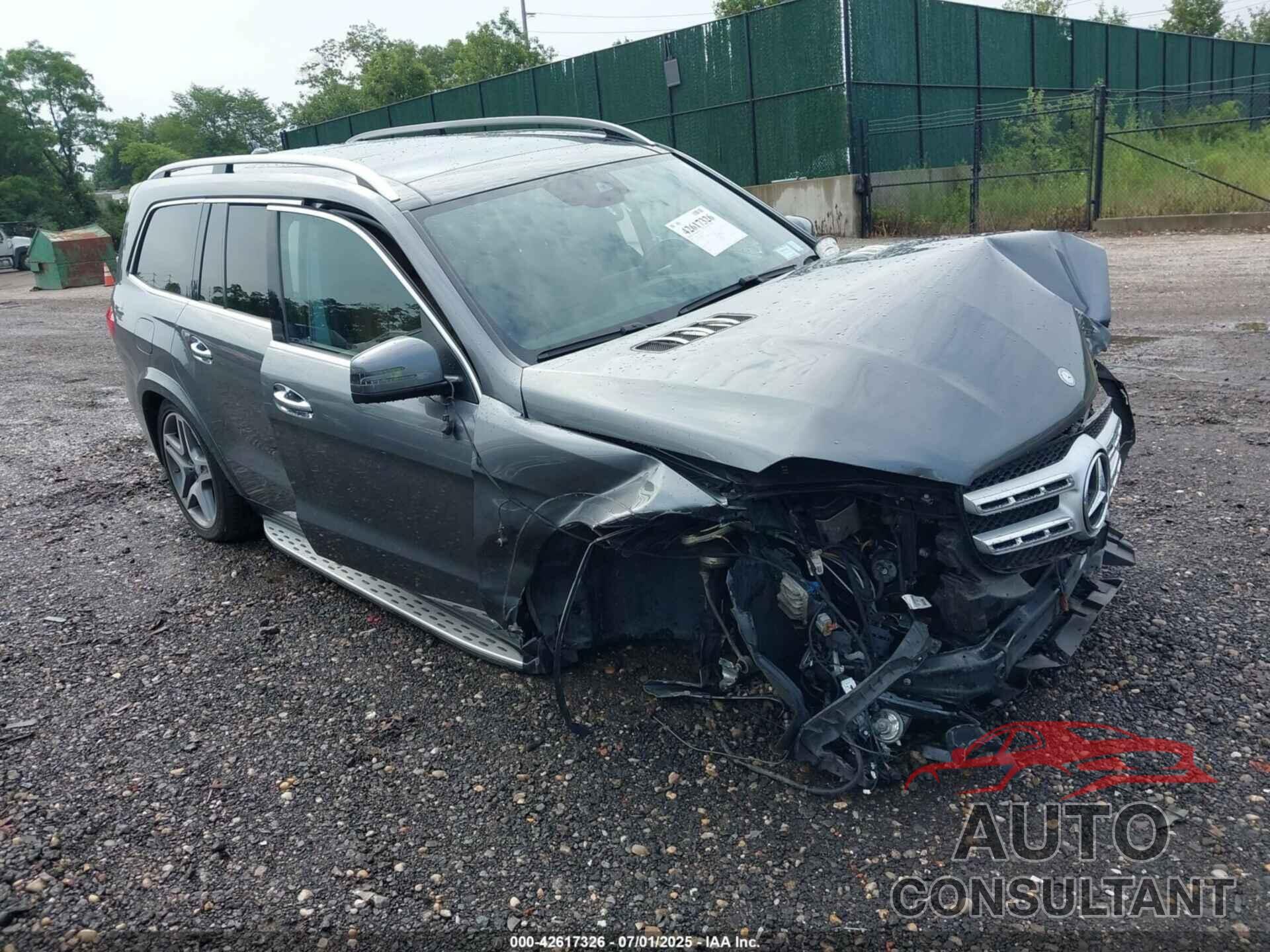 MERCEDES-BENZ GLS 550 2017 - 4JGDF7DE4HA838922