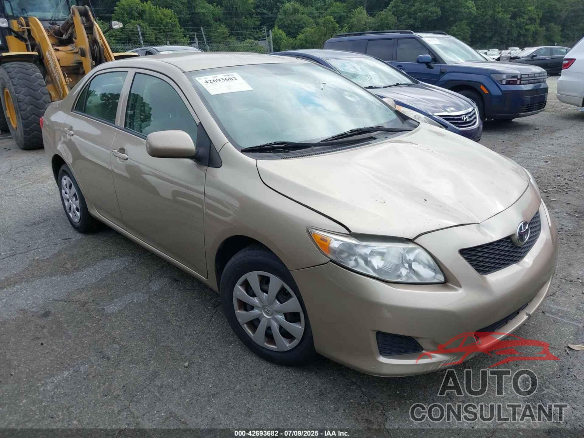 TOYOTA COROLLA 2010 - 2T1BU4EE8AC386344