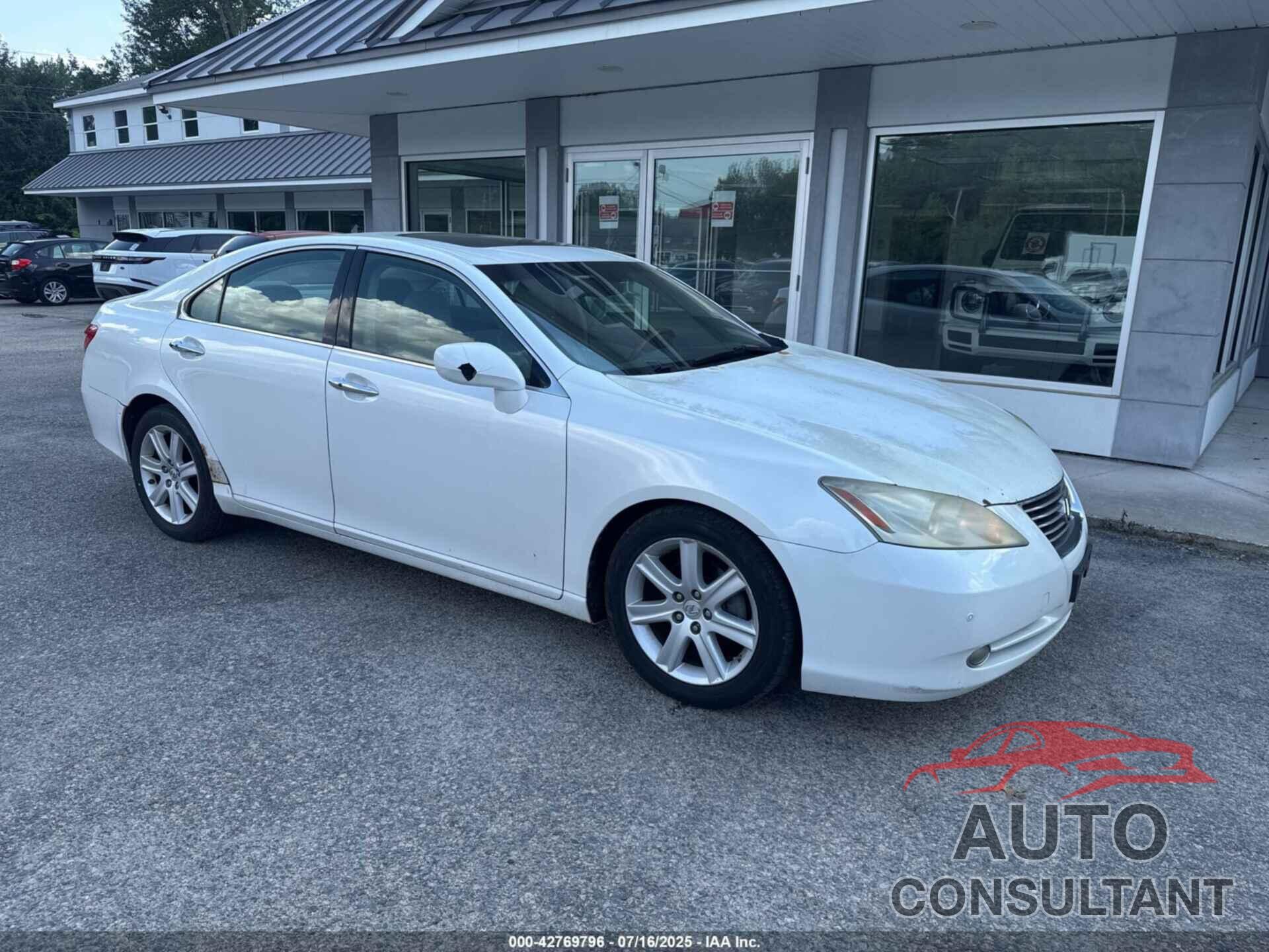 LEXUS ES 2009 - JTHBJ46G492291880