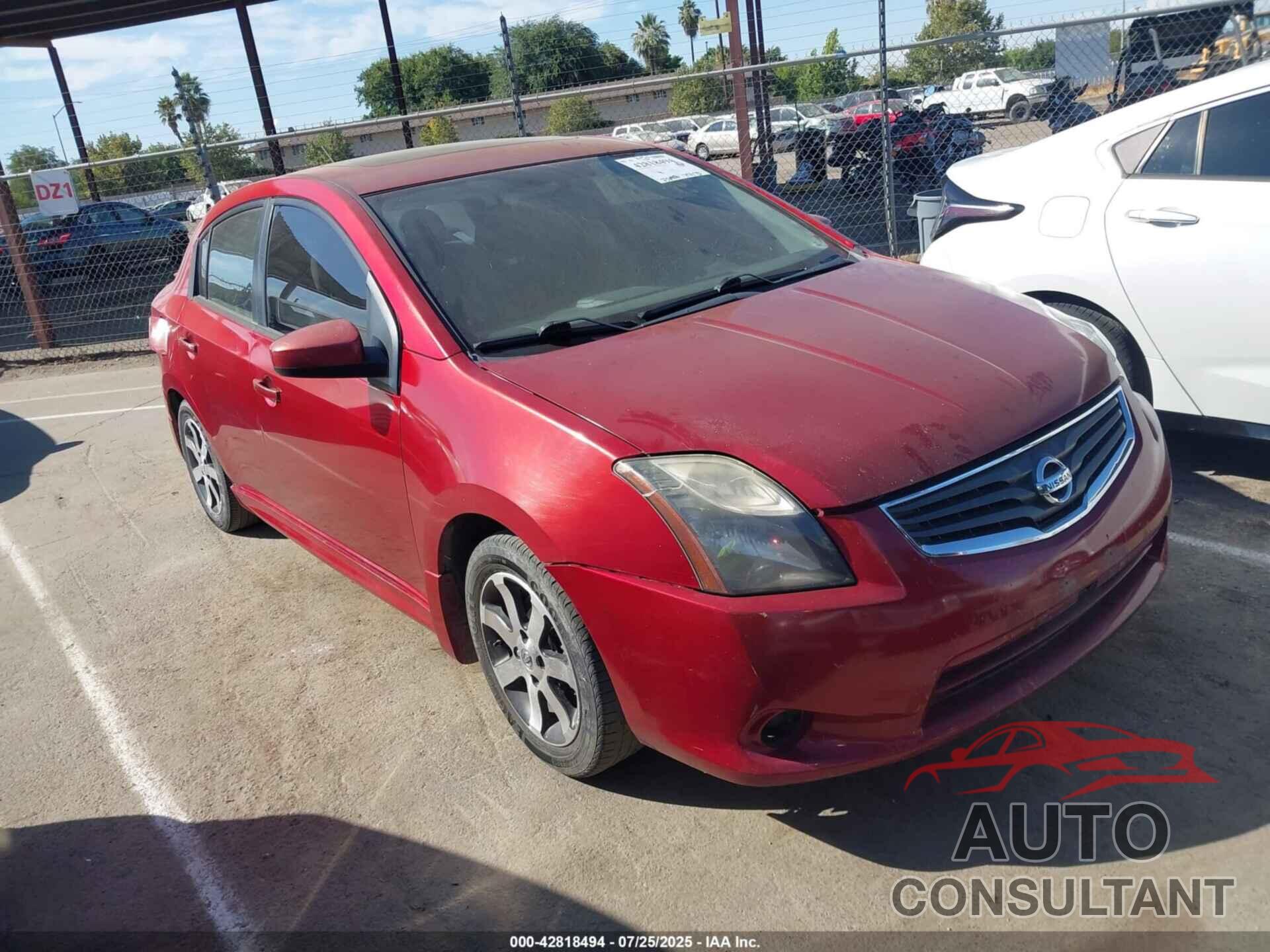 NISSAN SENTRA 2011 - 3N1AB6AP0BL730867