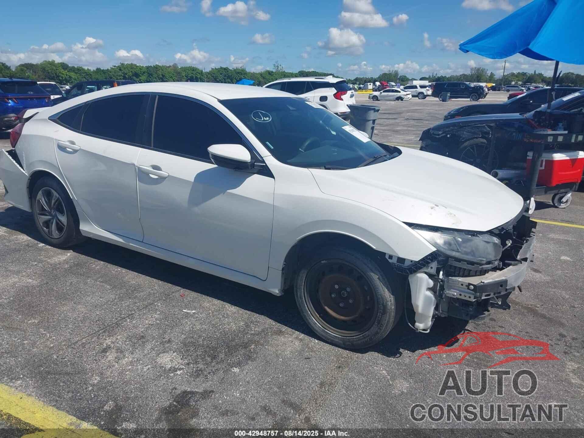 HONDA CIVIC 2019 - 2HGFC2F6XKH575246
