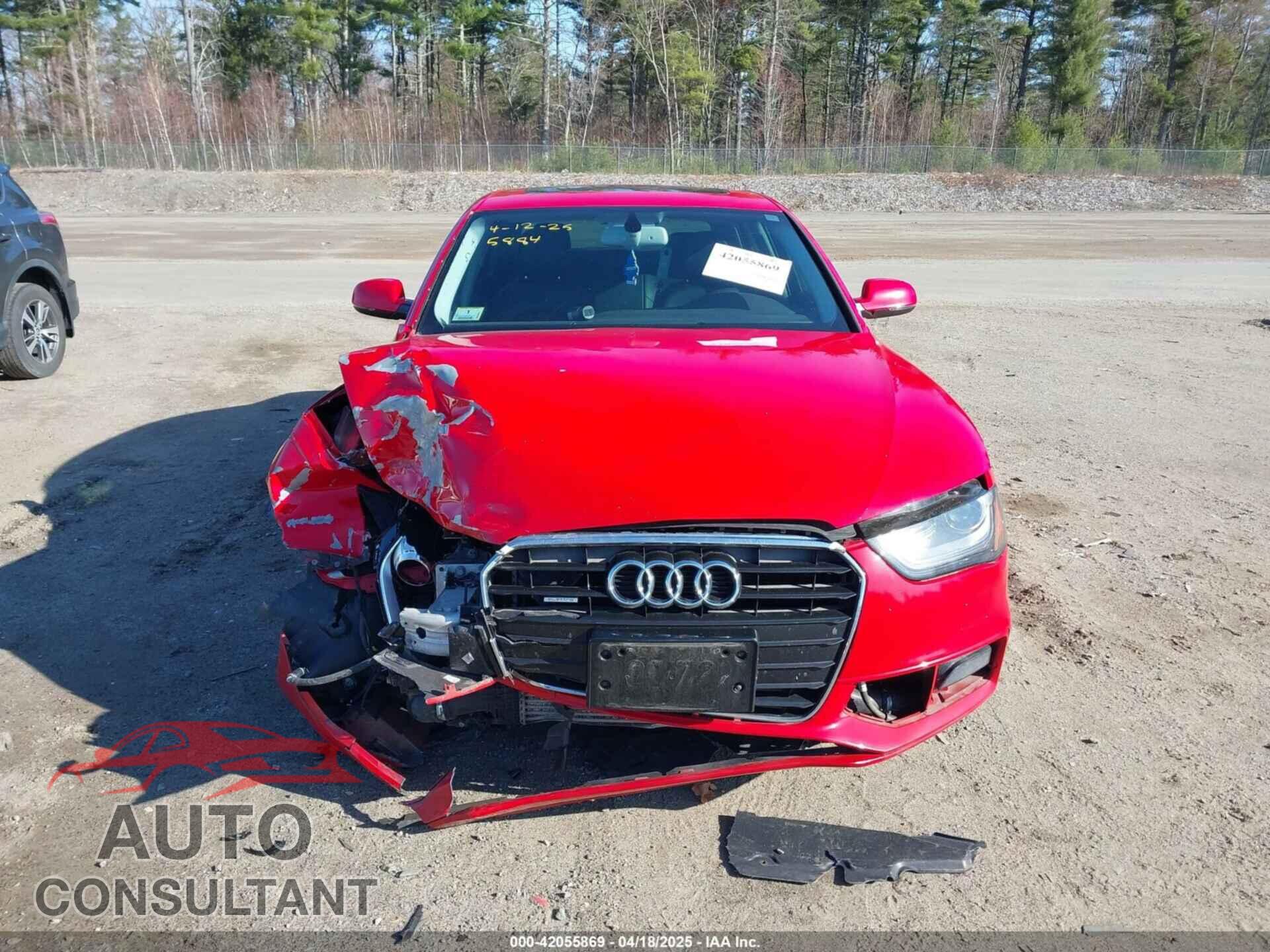 AUDI A4 2014 - WAUFFAFL0EN005884
