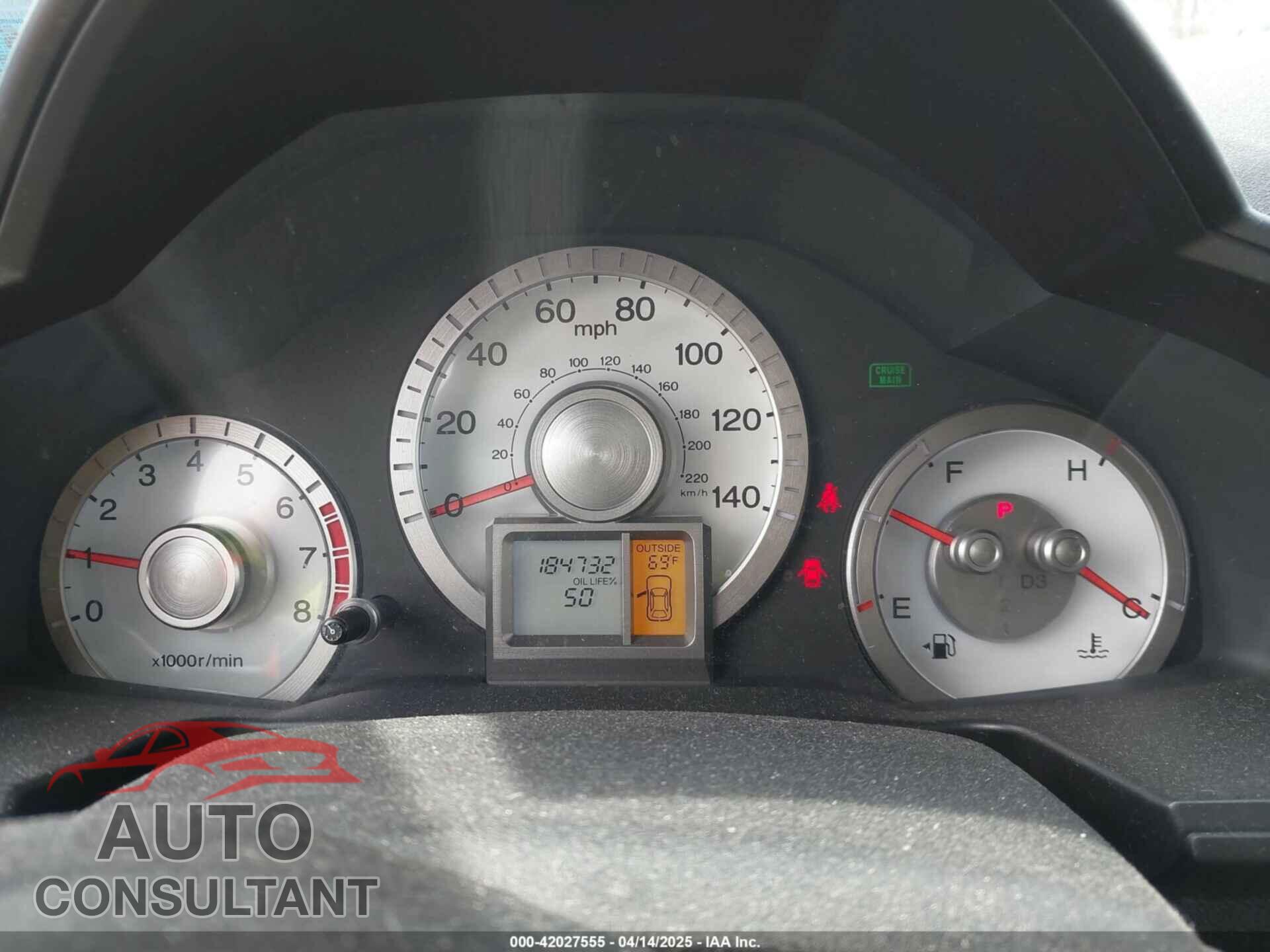 HONDA PILOT 2011 - 5FNYF4H54BB065902