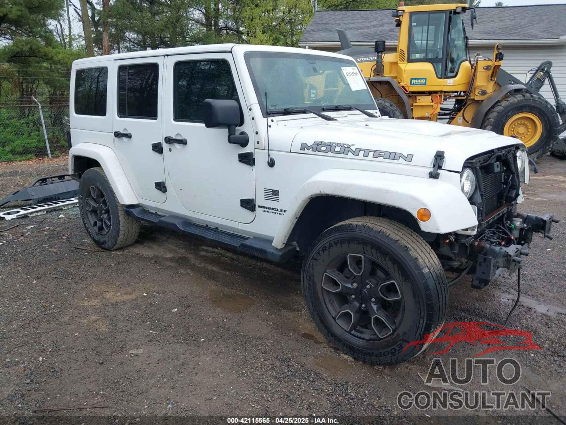 JEEP WRANGLER UNLIMITED 2017 - 1C4BJWEG2HL676989