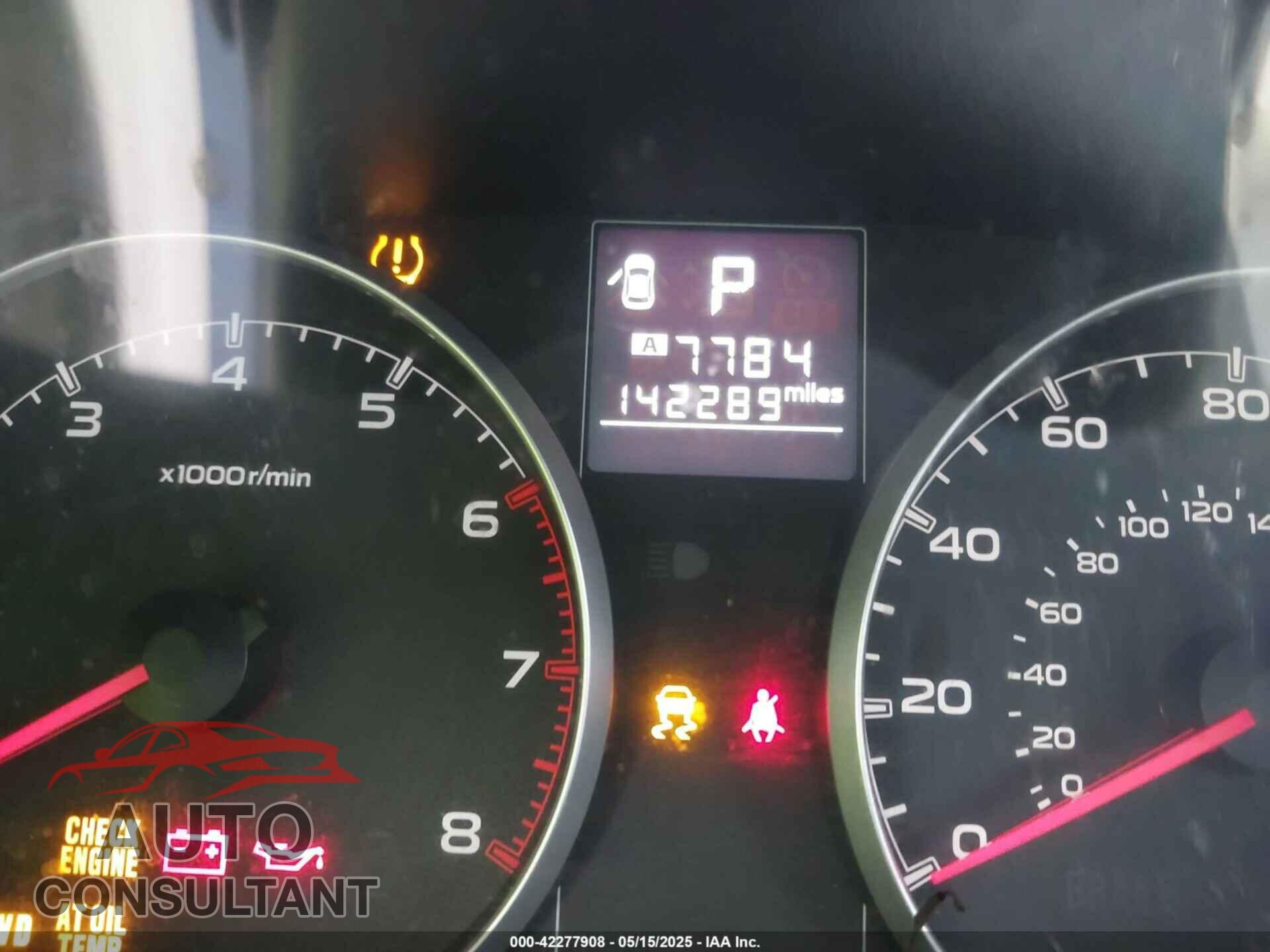 SUBARU OUTBACK 2013 - 4S4BRBBC0D3301529
