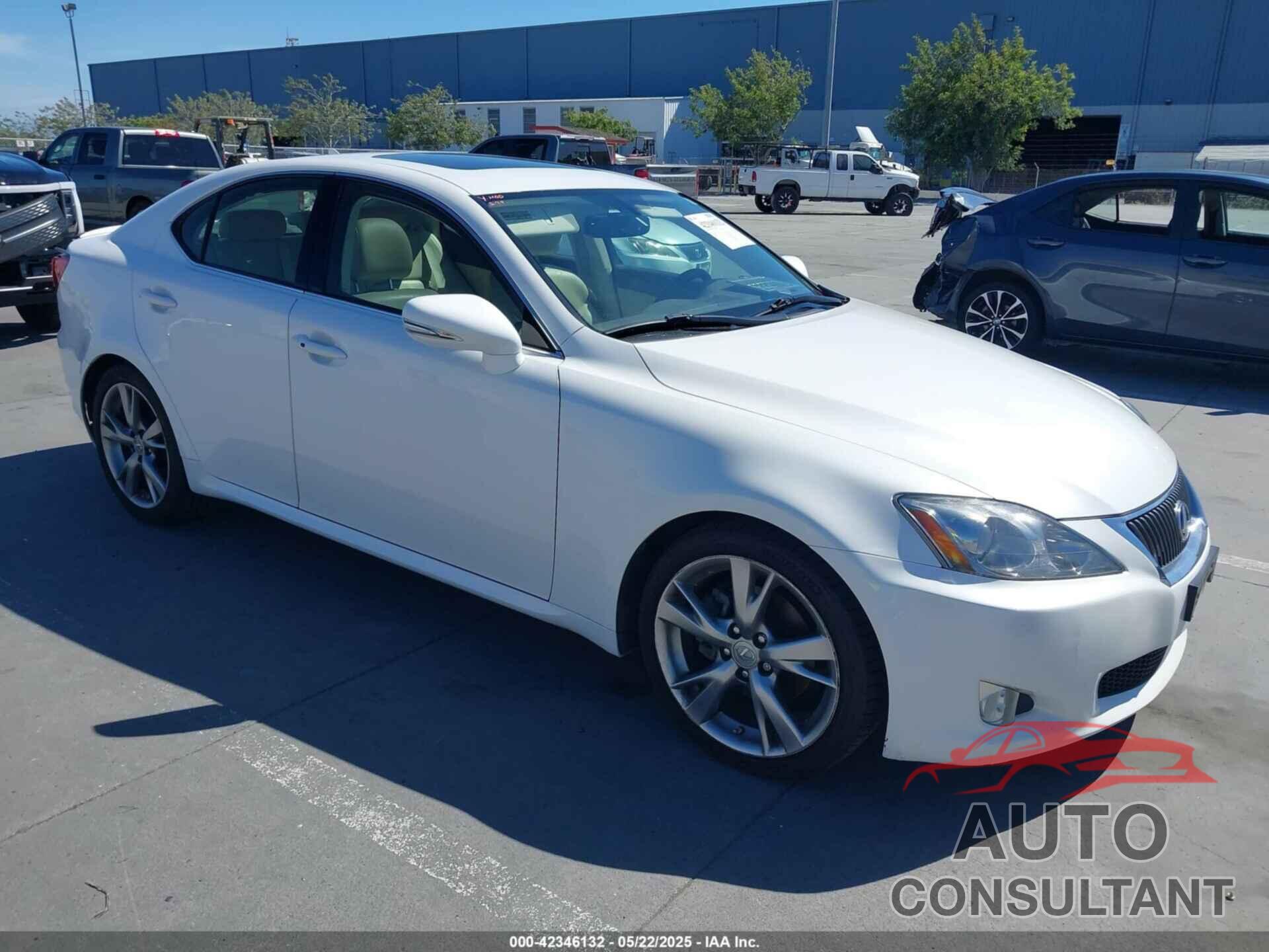 LEXUS IS 250 2010 - JTHBF5C22A5125439