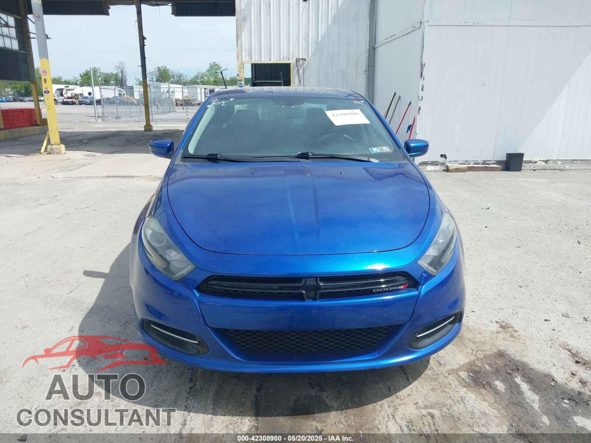 DODGE DART 2014 - 1C3CDFBB8ED745358