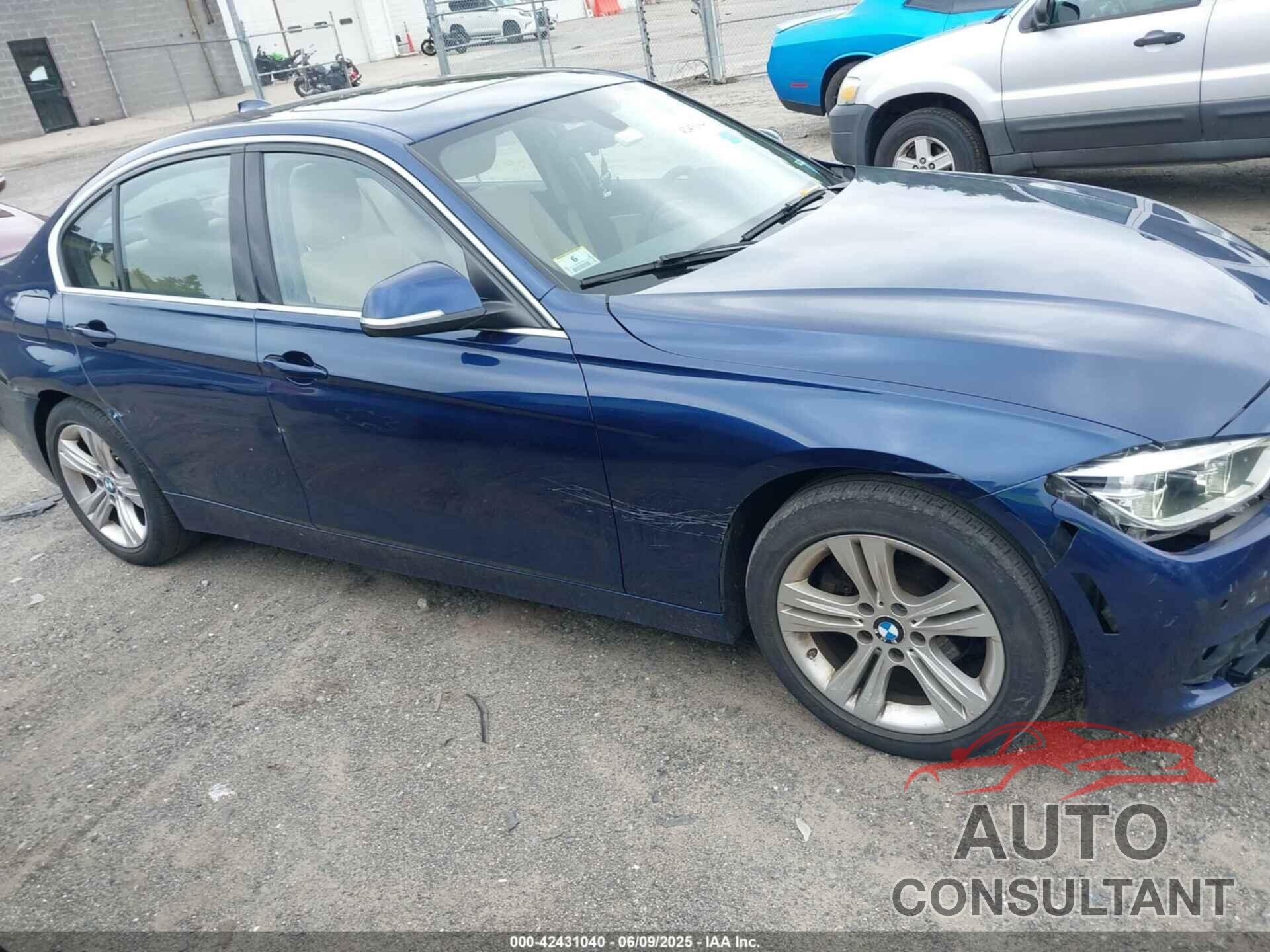 BMW 330I 2017 - WBA8D9G58HNU59656