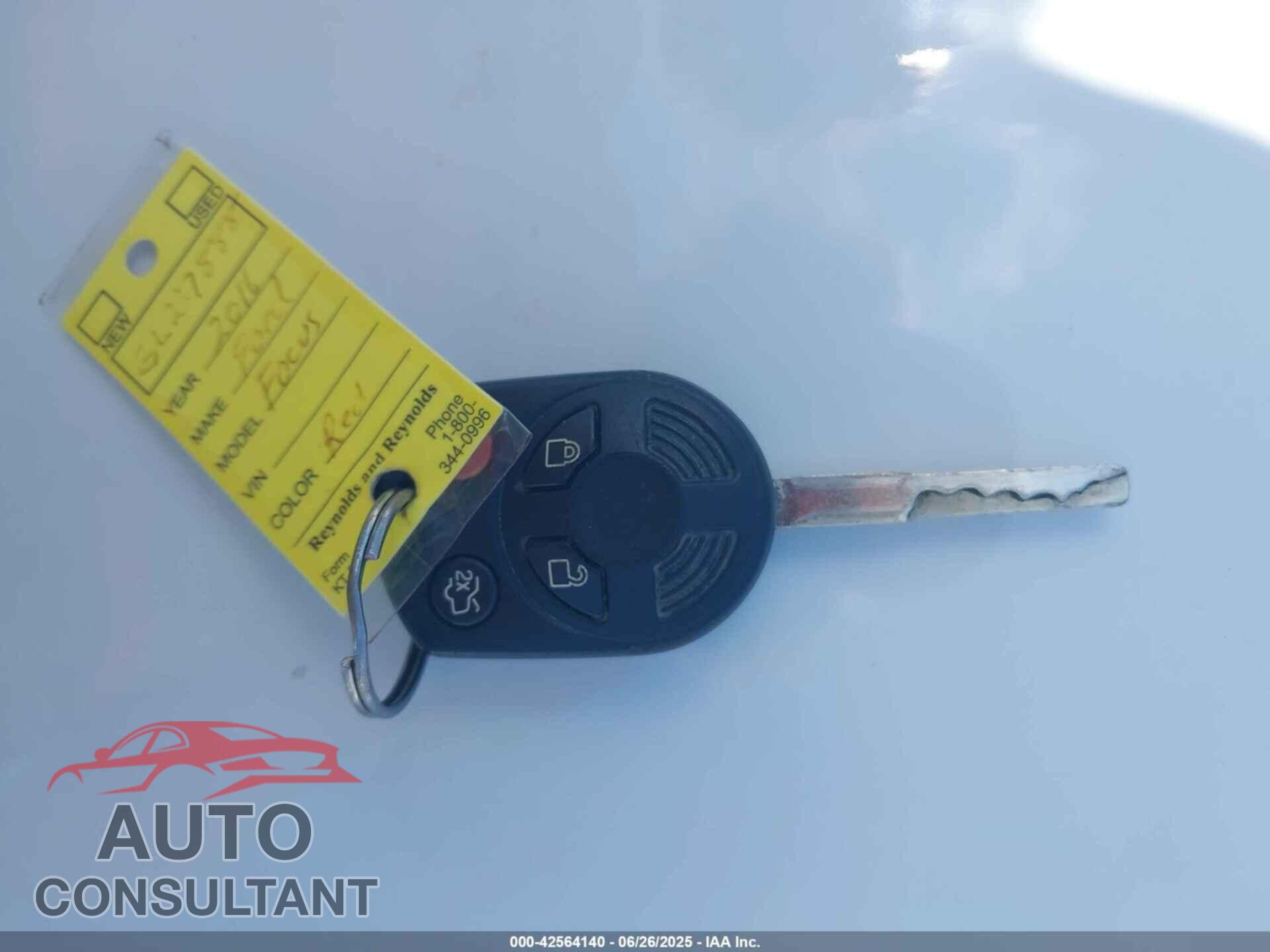 FORD FOCUS 2016 - 1FADP3F28GL237888