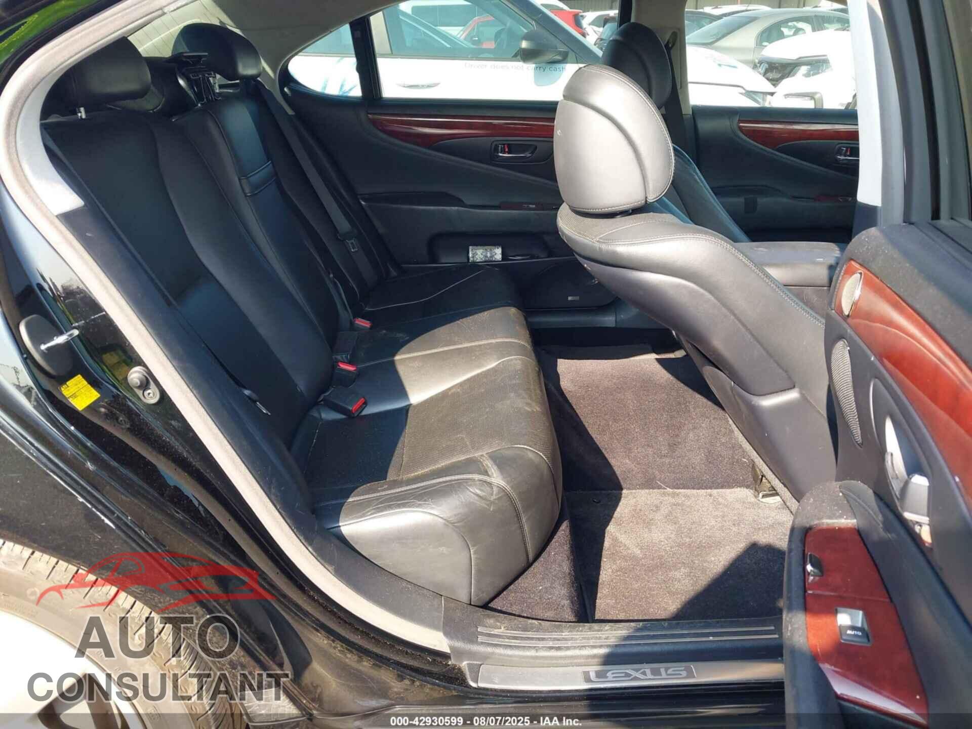 LEXUS LS 460 2012 - JTHGL5EF4C5045836