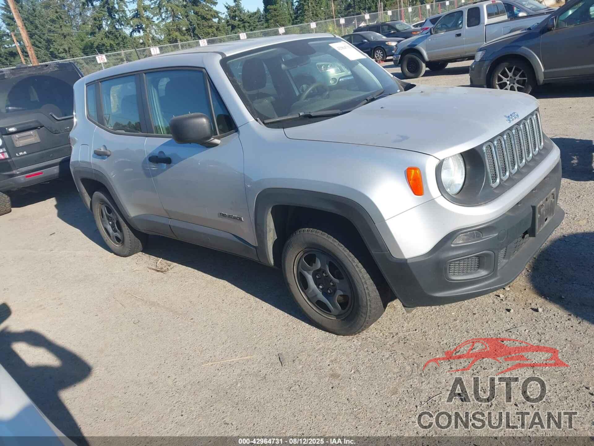 JEEP RENEGADE 2018 - ZACCJBAH3JPH29373
