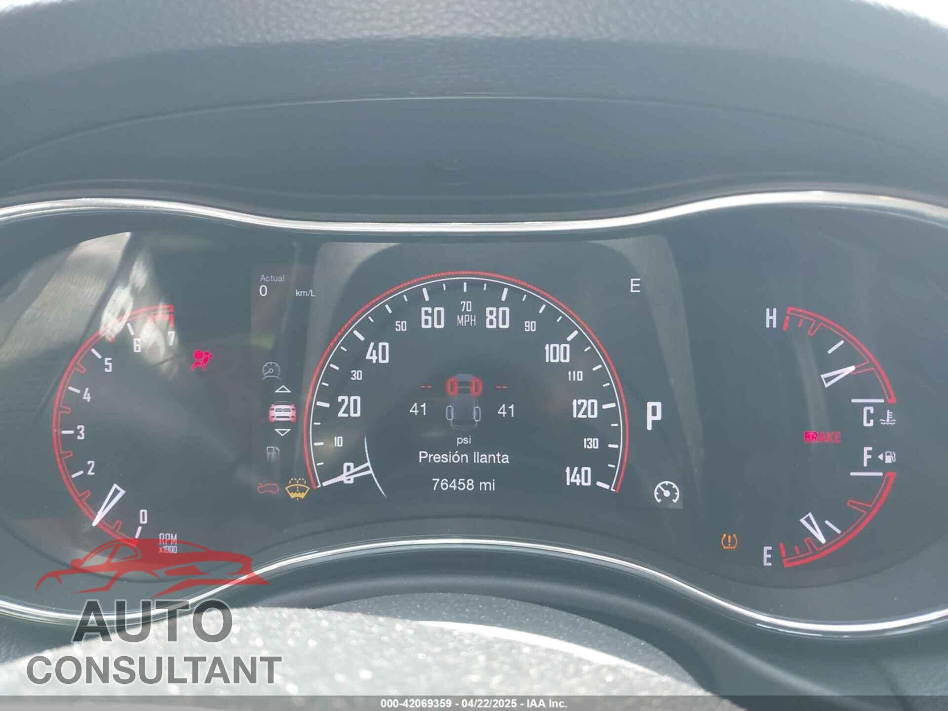 DODGE DURANGO 2017 - 1C4RDHAG6HC870013