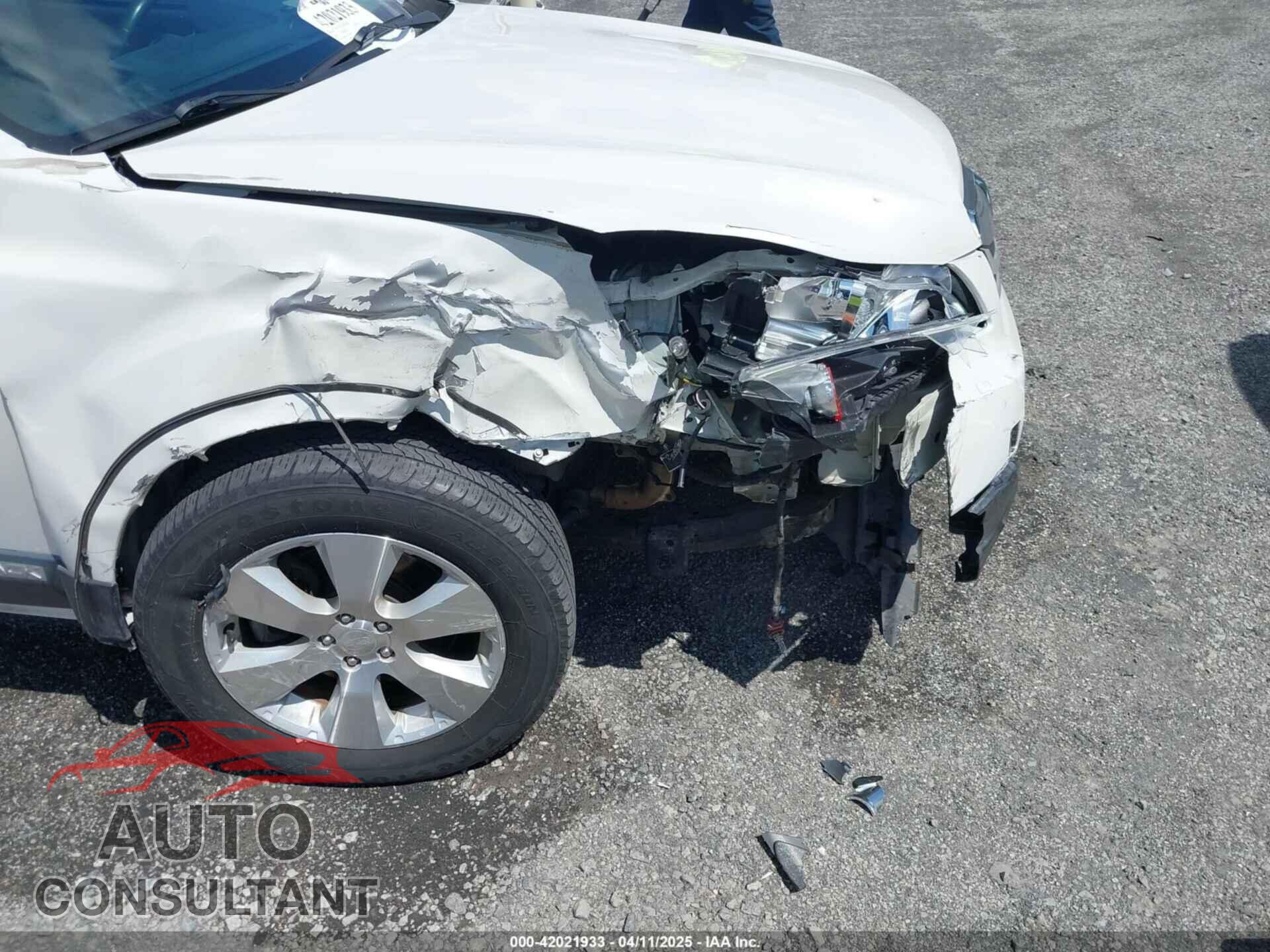 SUBARU OUTBACK 2011 - 4S4BRELC0B2392367