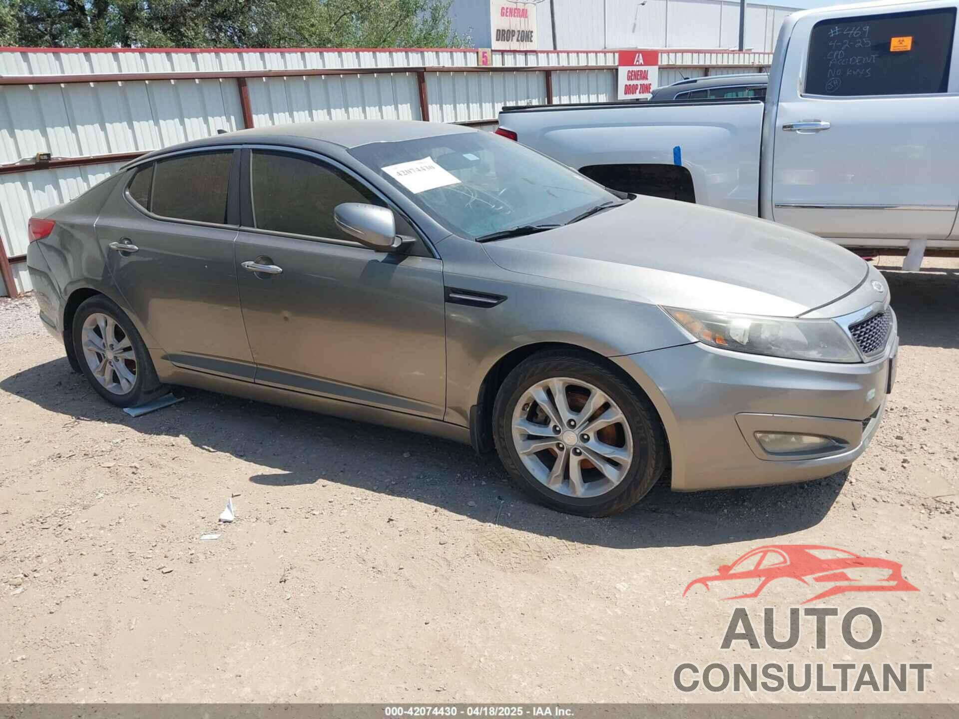 KIA OPTIMA 2012 - 5XXGN4A76CG088476