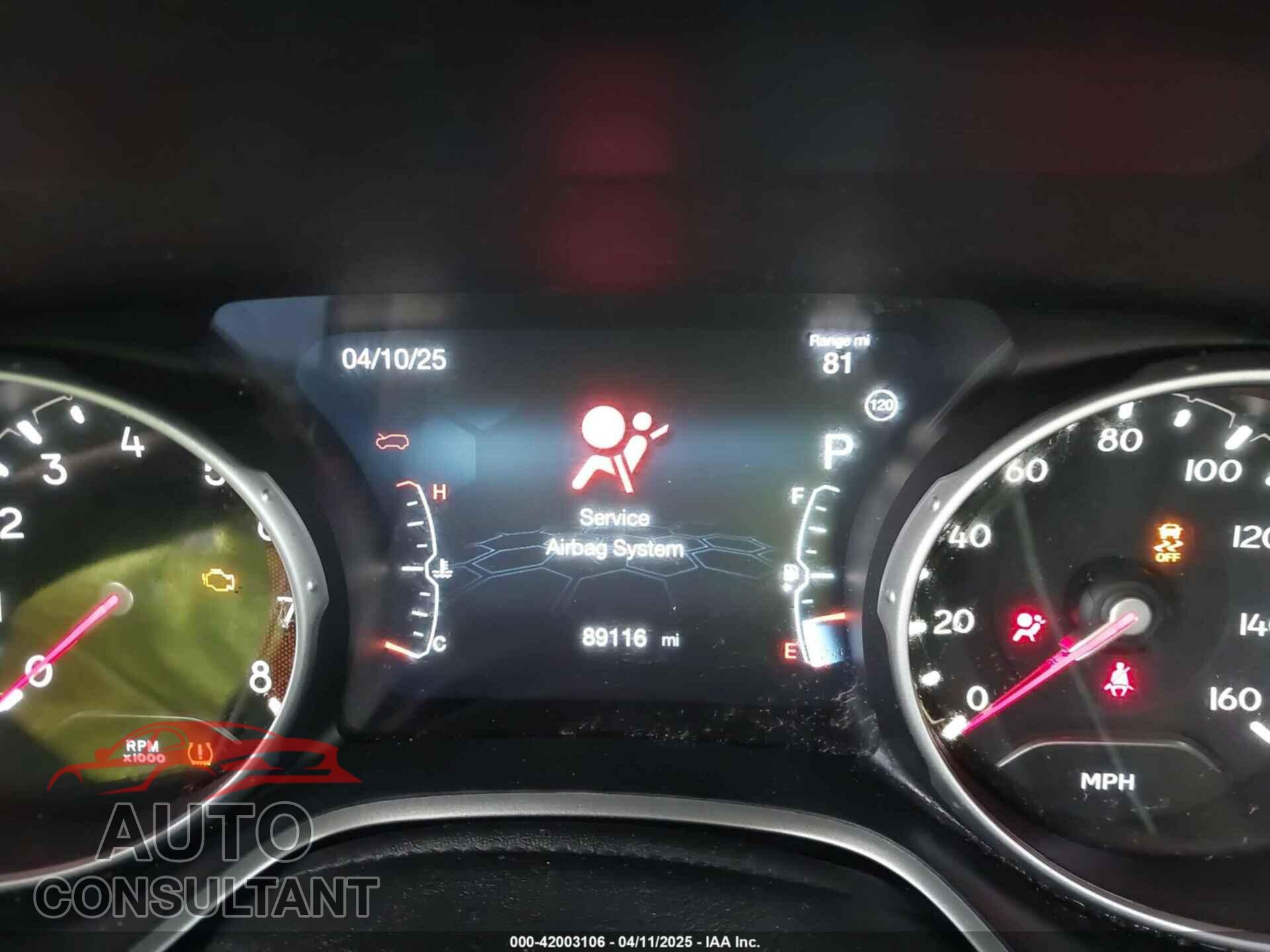 JEEP COMPASS 2018 - 3C4NJDCBXJT314864