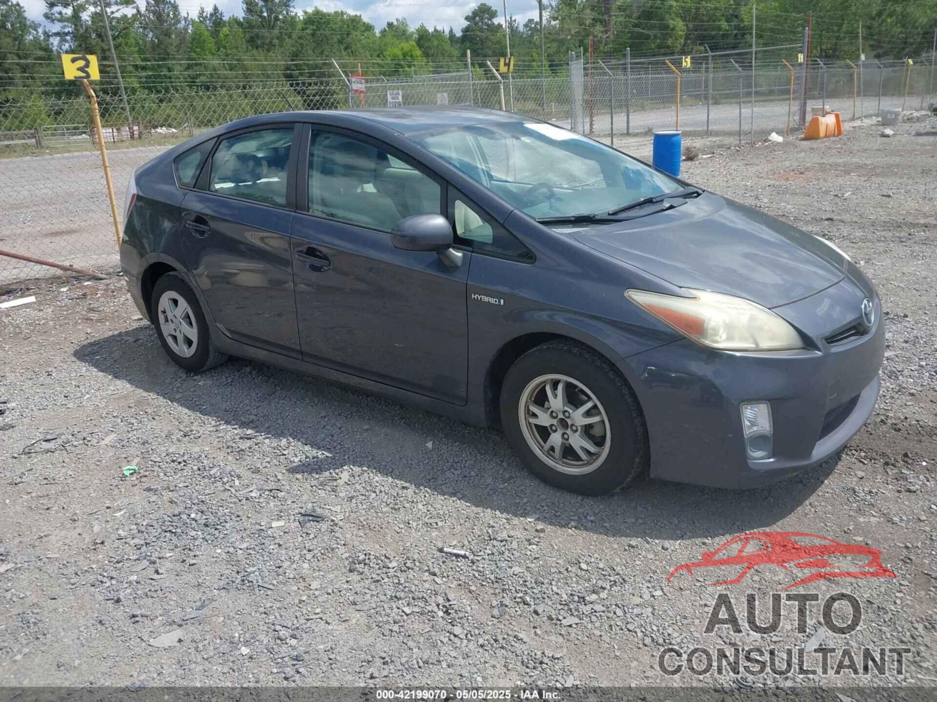 TOYOTA PRIUS 2011 - JTDKN3DU0B0269322