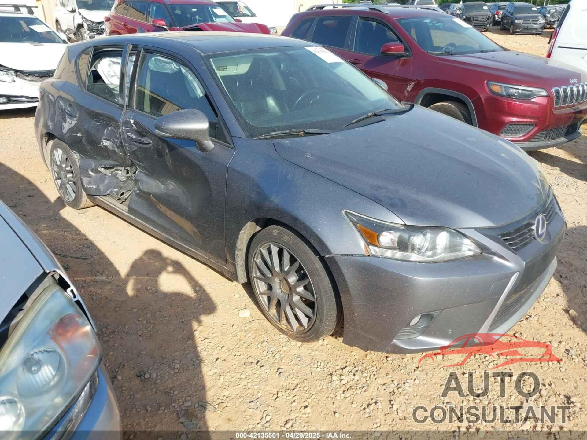LEXUS CT 200H 2014 - JTHKD5BH0E2186288