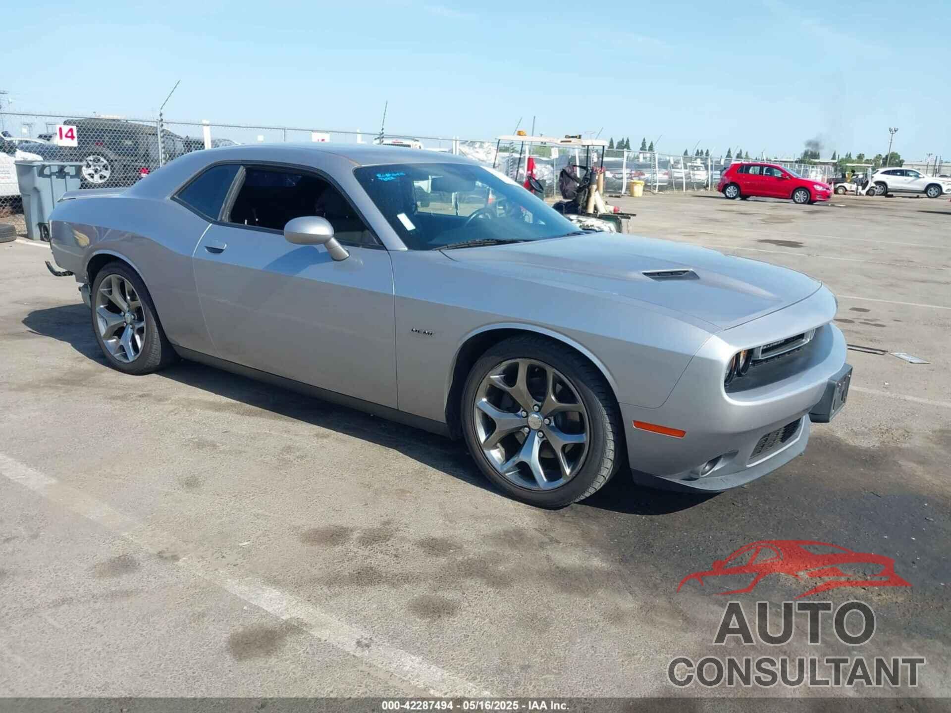DODGE CHALLENGER 2016 - 2C3CDZBT9GH280055