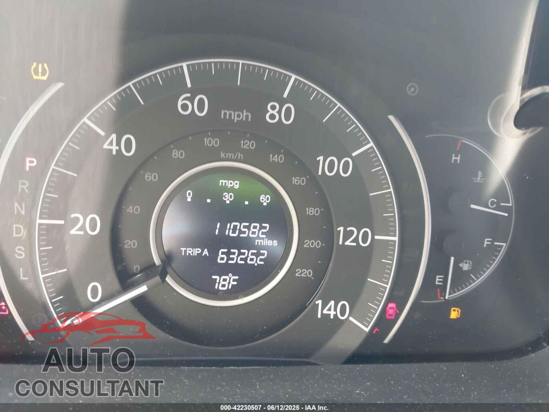 HONDA CR-V 2016 - 5J6RM3H38GL031821