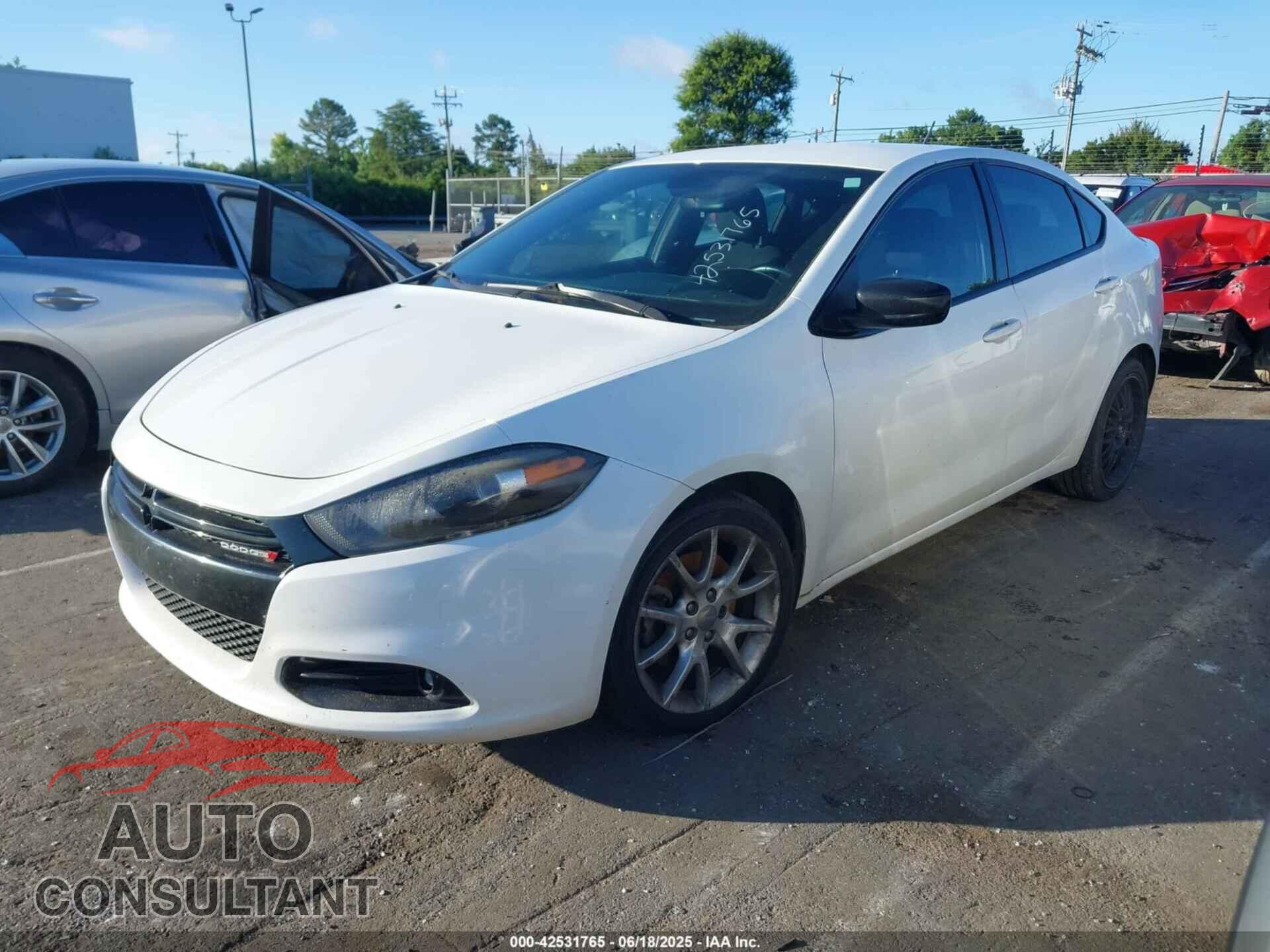 DODGE DART 2016 - 1C3CDFBB2GD750171